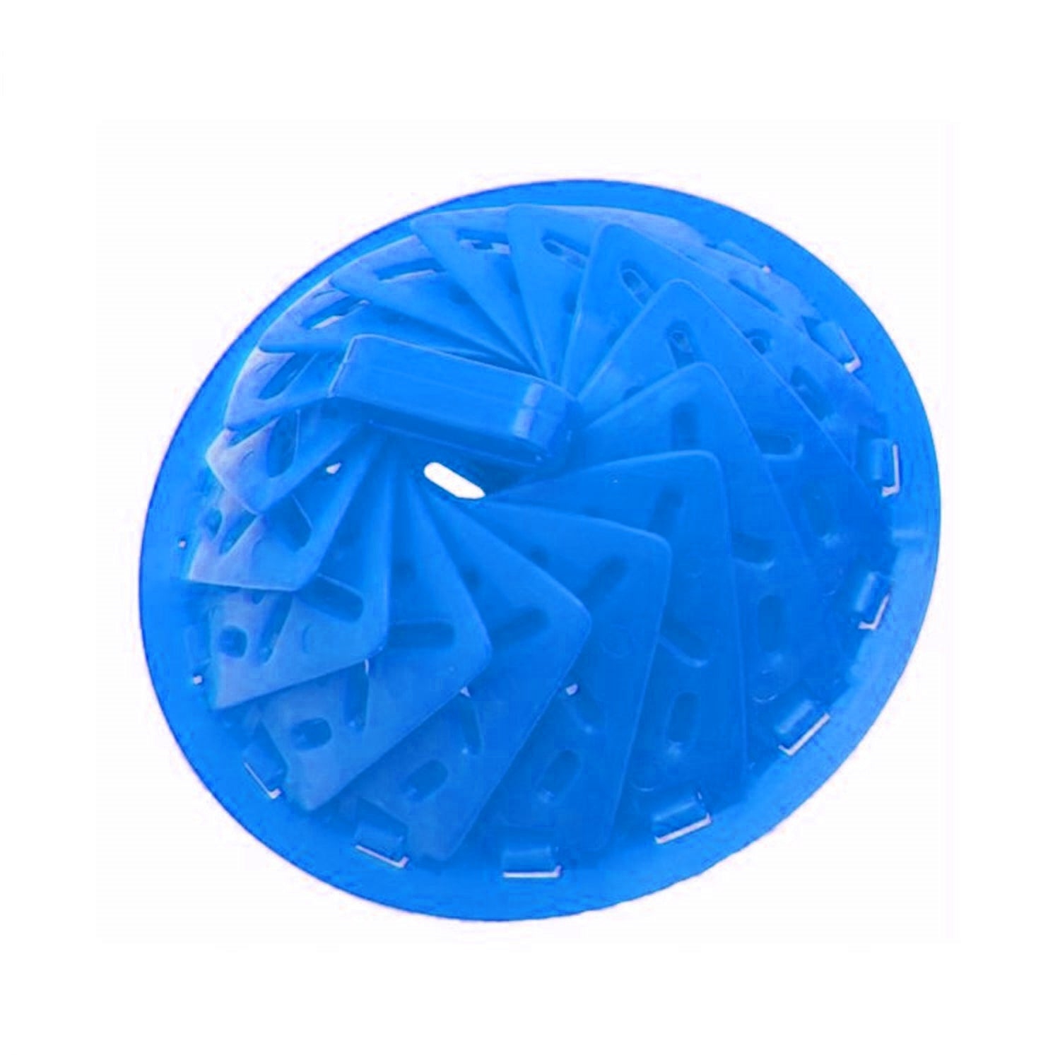 Starfrit - Vegetable Daisy with Foot, Made of Silicone, Blue