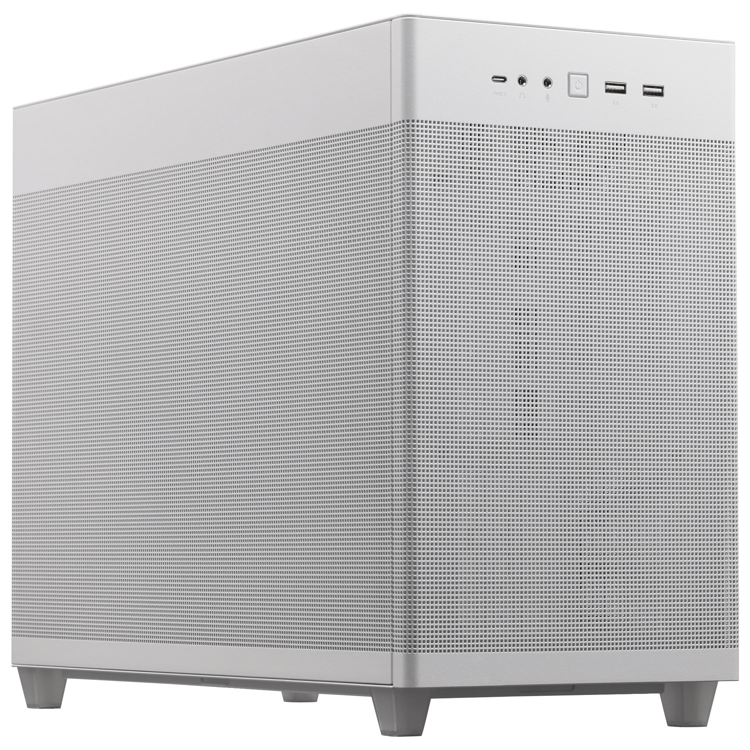 ASUS Prime AP201 Mid-Tower ATX Computer Case - White
