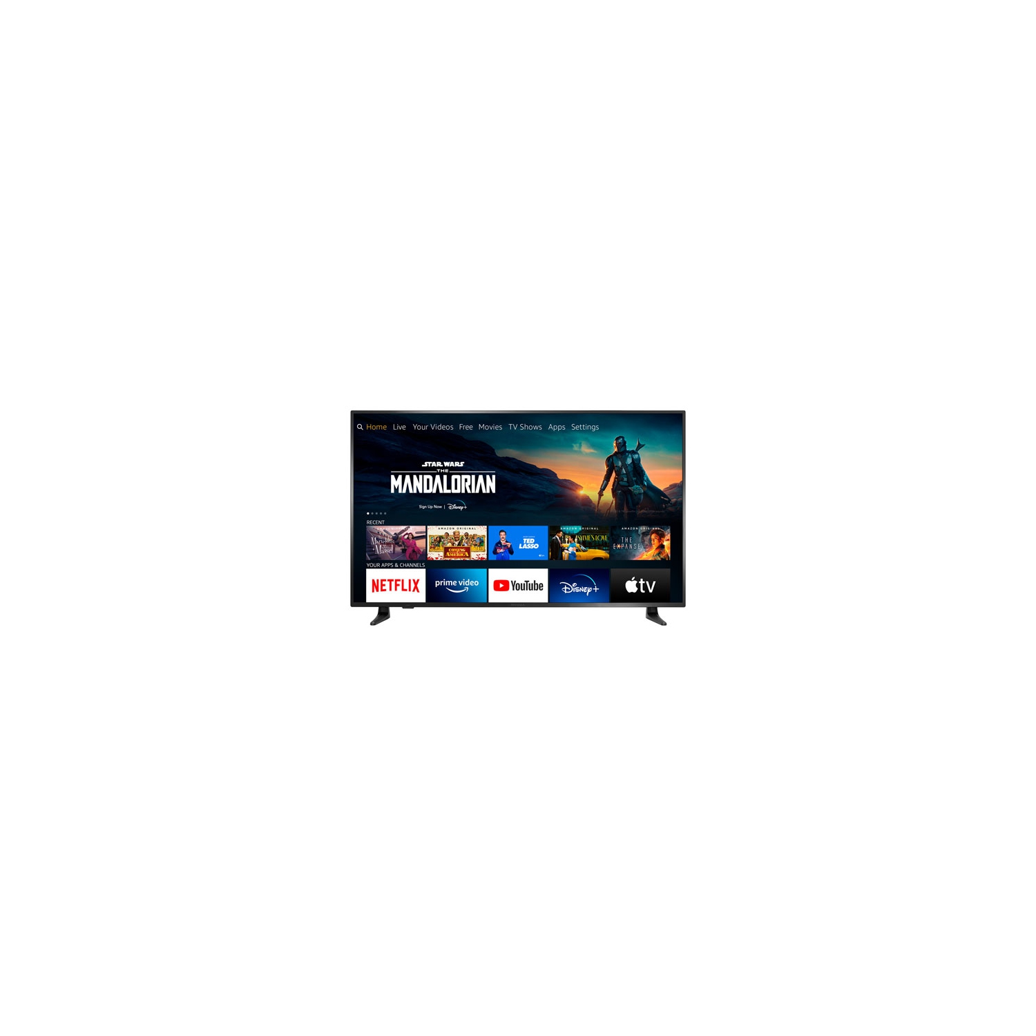 Refurbished (Excellent) - Insignia 58" 4K UHD HDR LCD Smart TV (NS-58F301CA22) - Fire TV Edition - 2021 - *BC/AB/SK/MB DELIVERY ONLY*