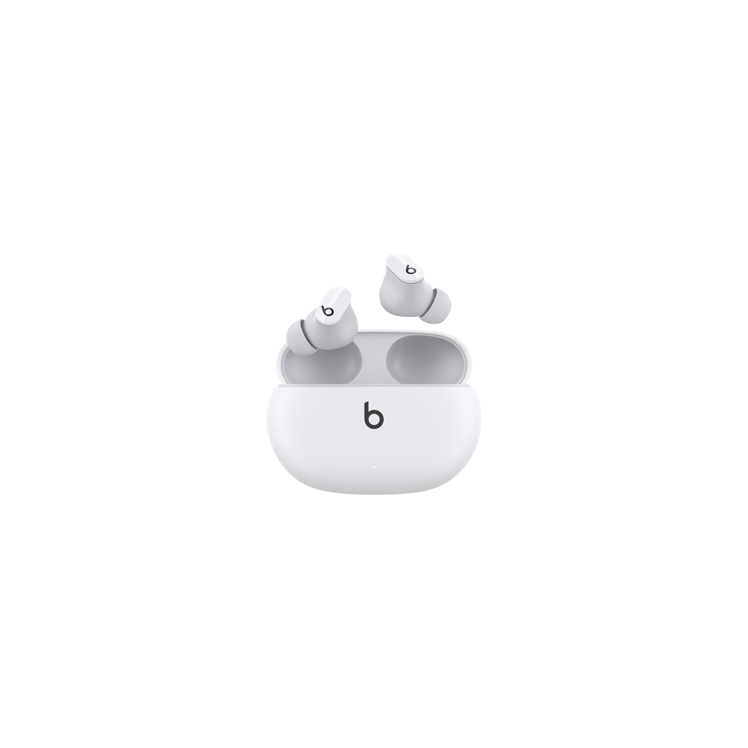 Refurbished (Excellent) - Beats By Dr. Dre Studio Buds In-Ear Noise Cancelling Truly Wireless Headphones - White