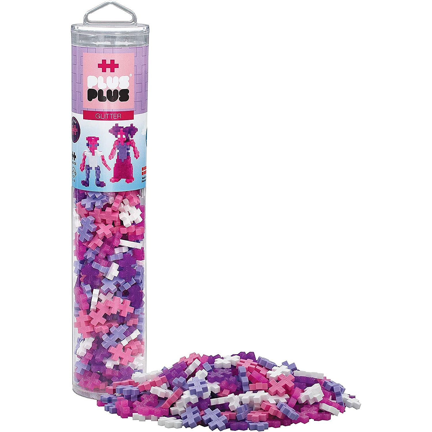 Plus Plus - Tube - Glitter - 240 Pcs