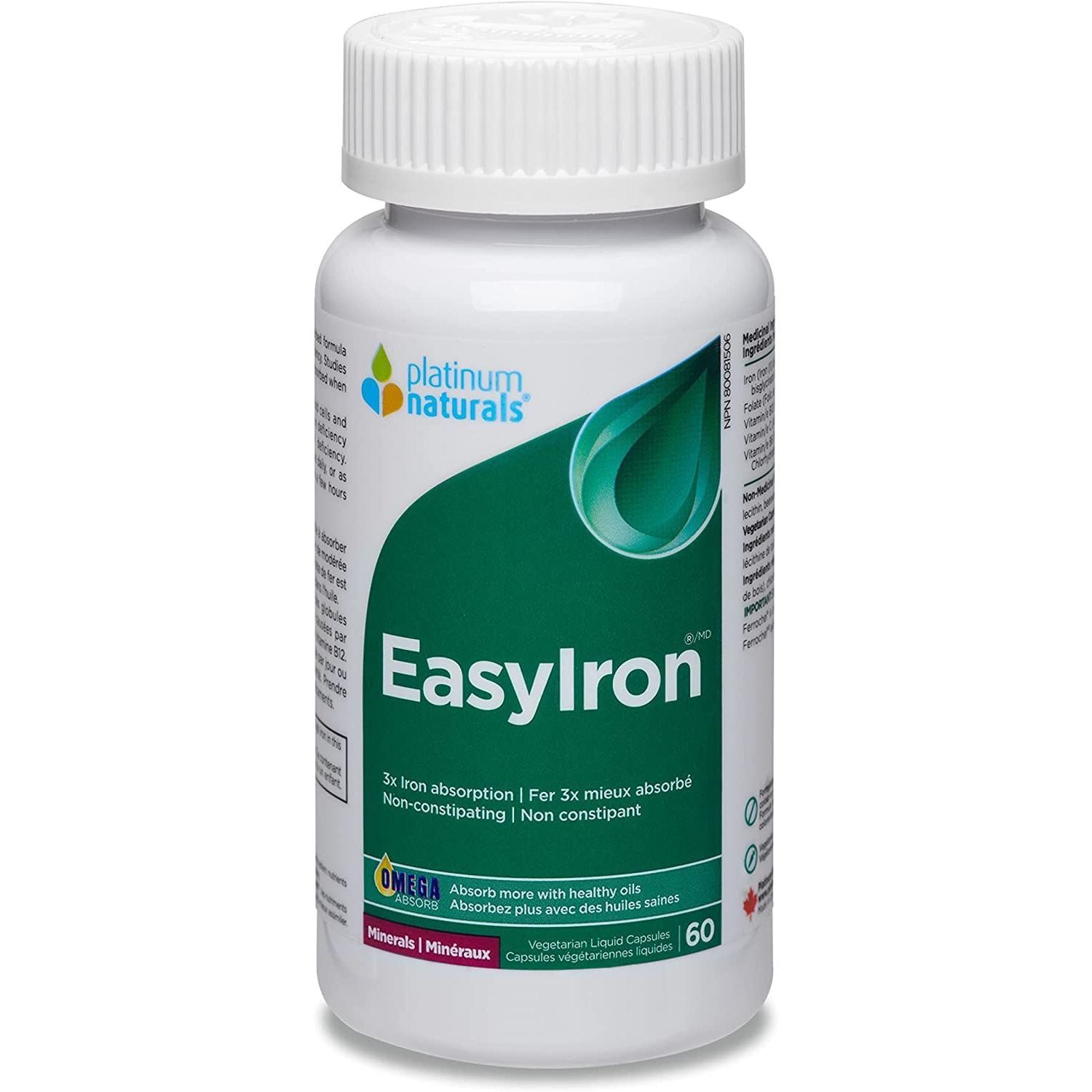 Platinum Naturals - EasyIron, 60
