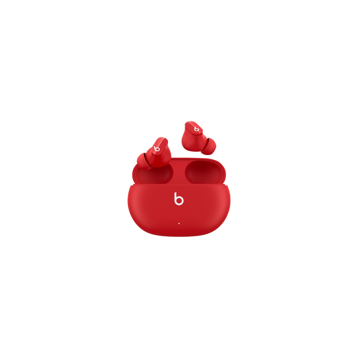 Refurbished (Excellent) - Beats By Dr. Dre Studio Buds In-Ear Noise Cancelling Truly Wireless Headphones - Red