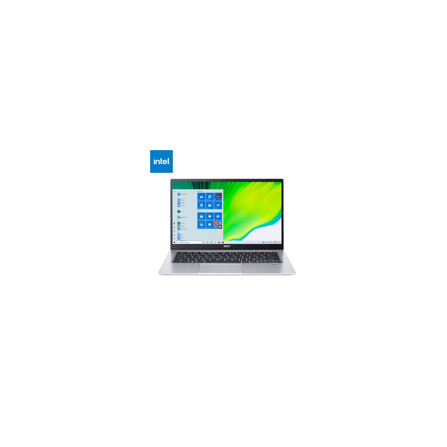 Refurbished (Excellent) - Acer Swift 14" Laptop - Silver (Intel ICD N4500/128GB eMMC/4GB RAM/Windows 11 S)