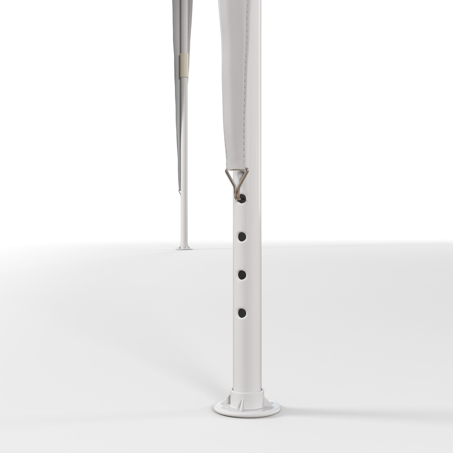 Abri de jardin portatif Outsunny 10&nbsp;pi, tente de fête, abri de jardin pliant, abri de jardin extérieur, blanc