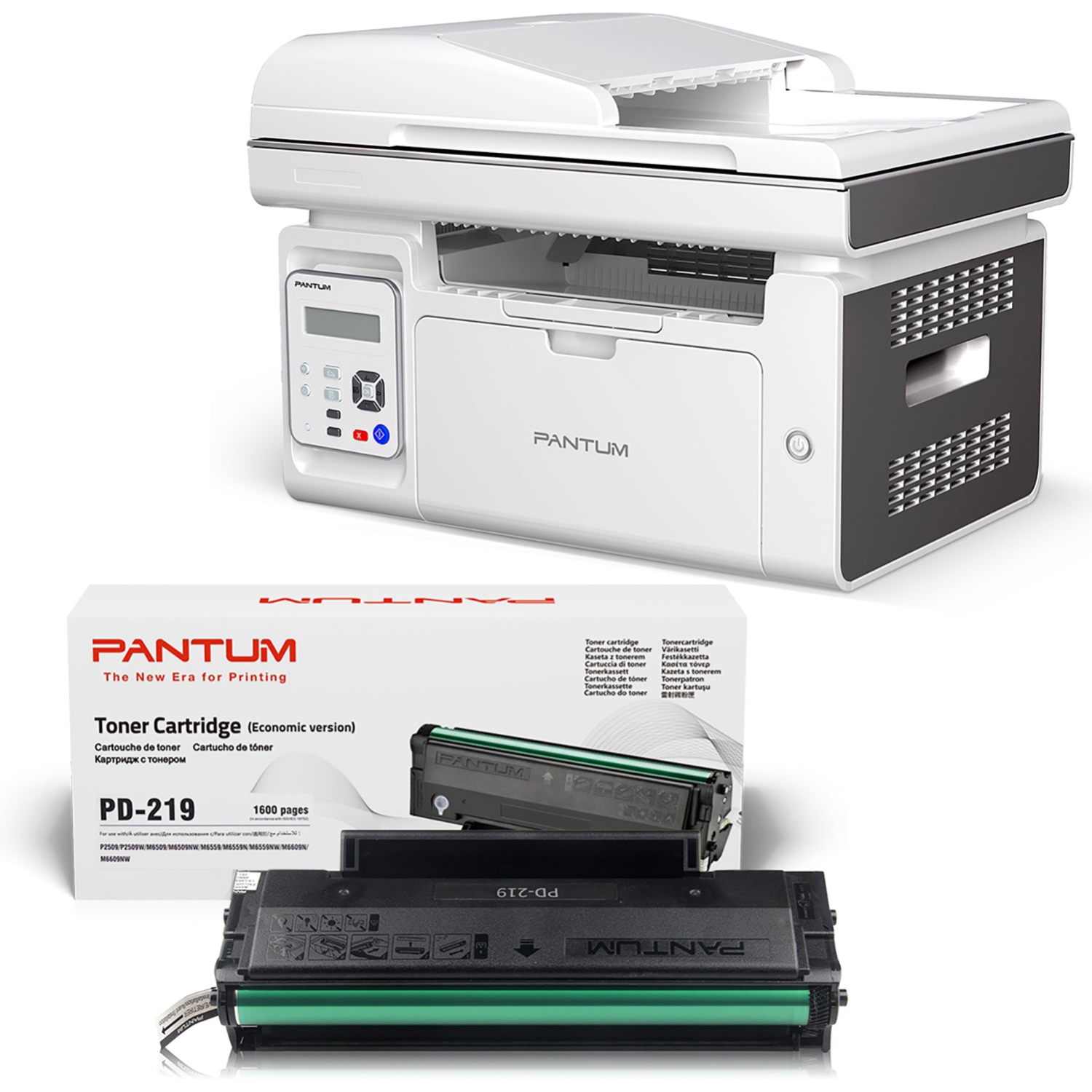 Pantum M6559NW Multifunction Laser Printer With PD-219 Toner Combo