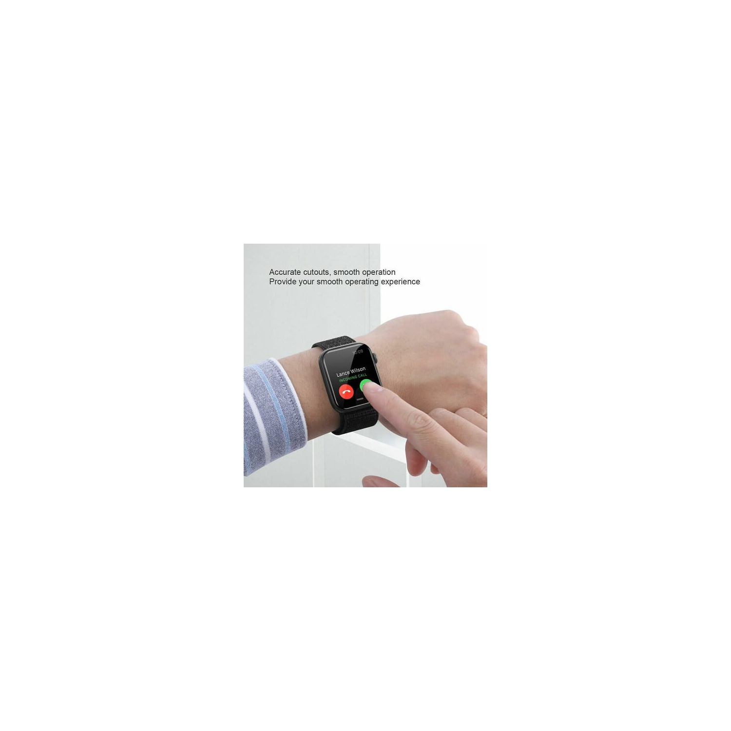 Protecteur d'écran complet pour montre - 42&nbsp;mm