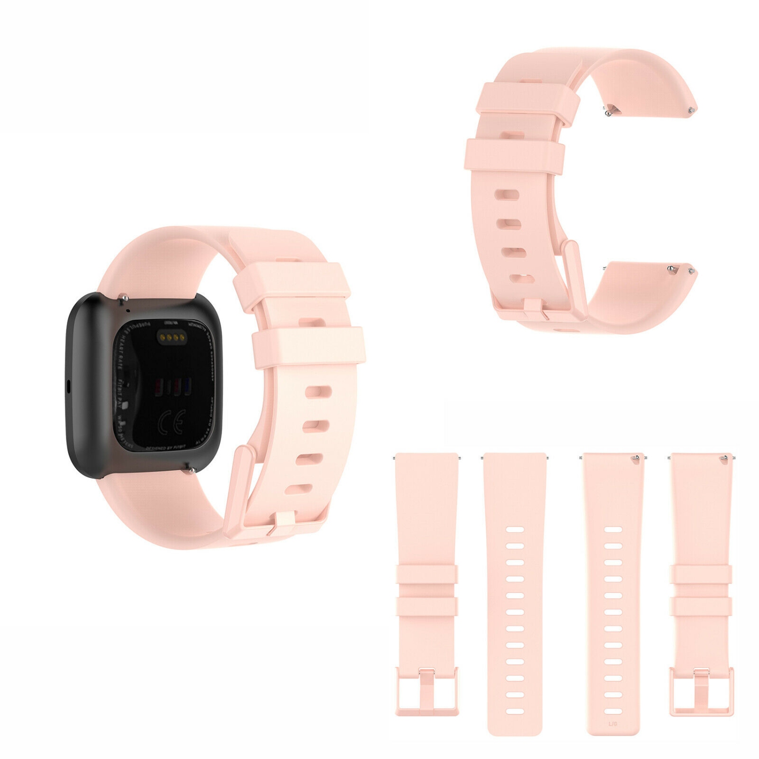 Fitbit Versa, Versa Lite, Versa 2, Versa SE, Vancle Classic Accessory Bands Replacement Sports Watch Wristband Strap