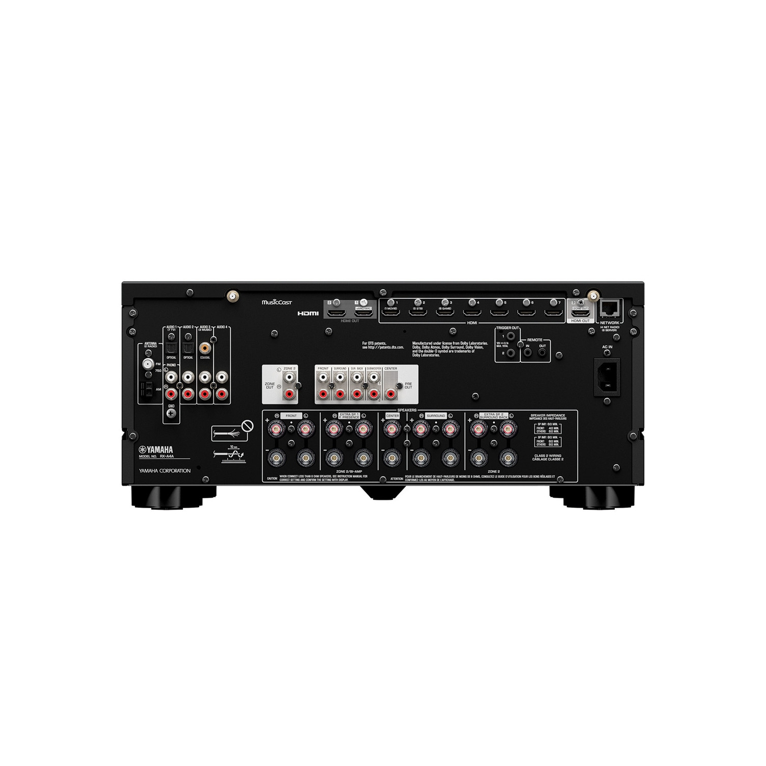 YAMAHA RX−A4A Yamaha AVENTAGE RX-A4A 7.2-channel home theatre receiver