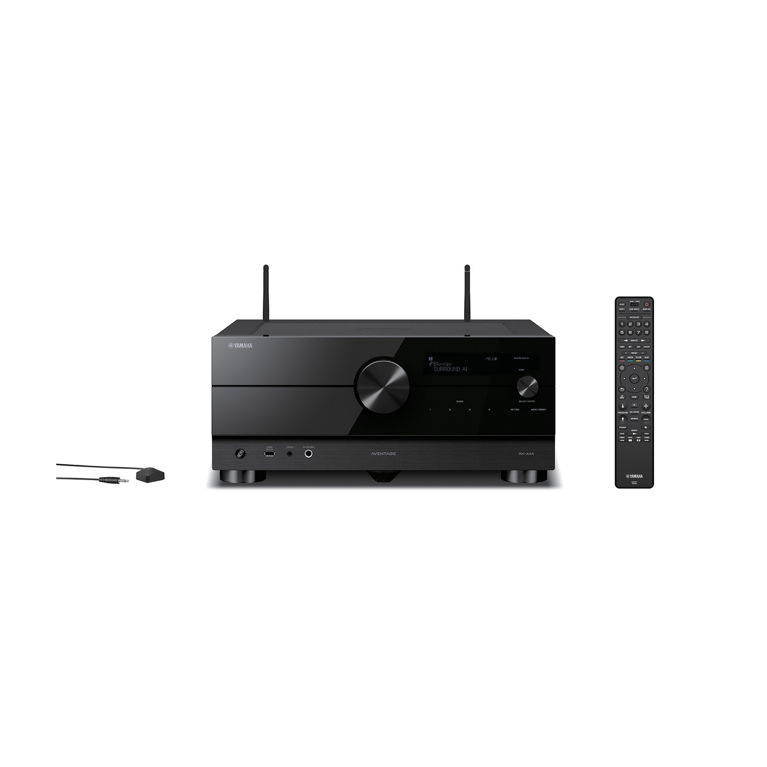 Yamaha - AVENTAGE RX-A4A 110W 7.2-Channel AV Receiver with 8K HDMI