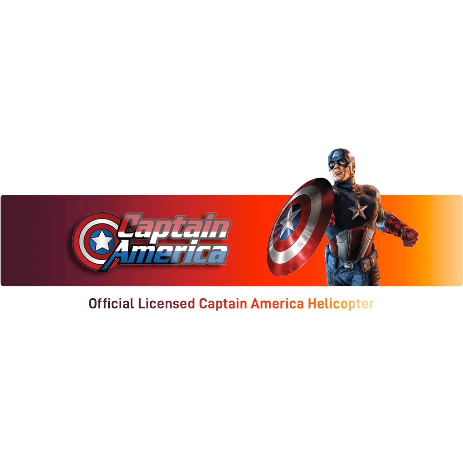 Marvel Captain America 2CH IR Helicopter