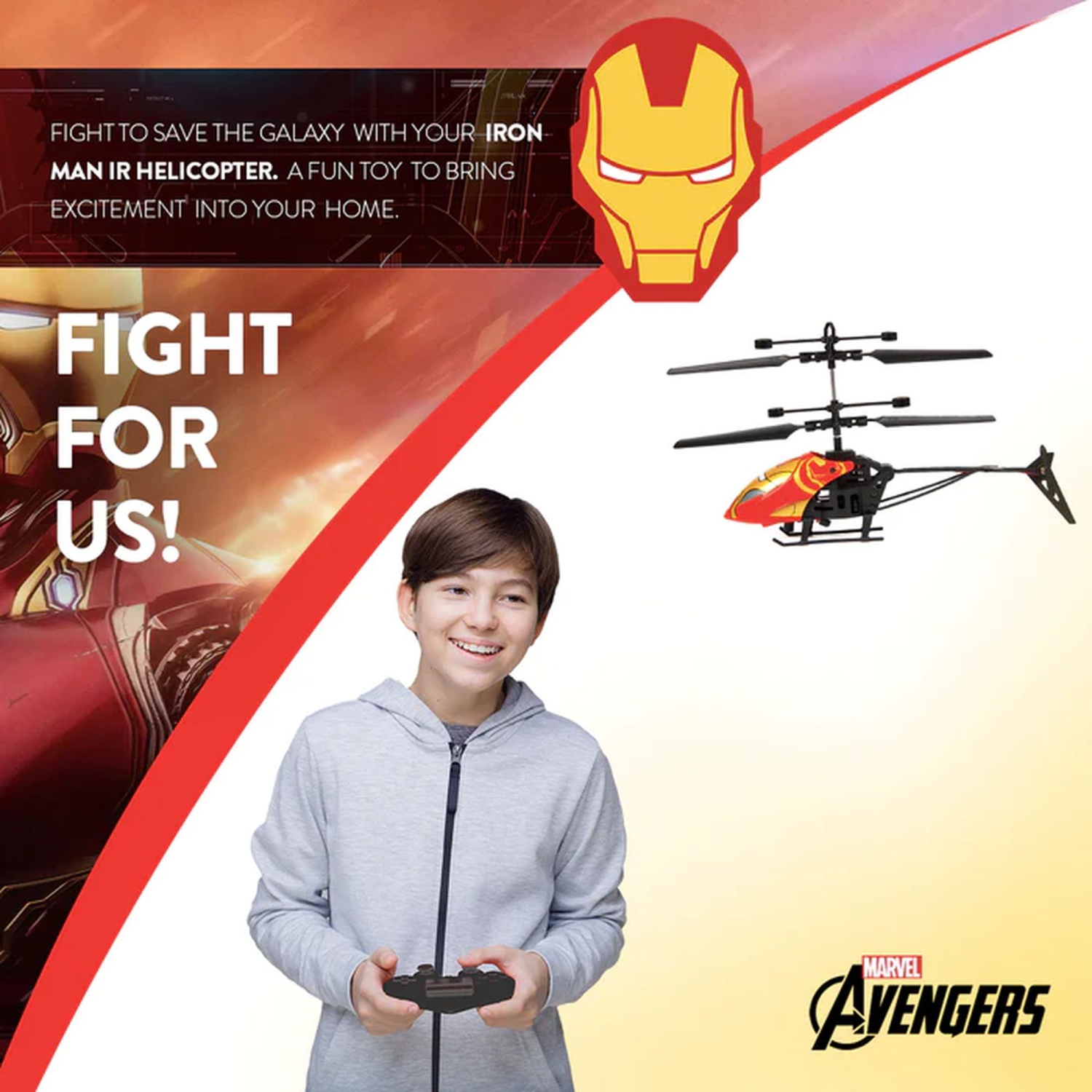 Marvel Iron Man 2CH IR Helicopter
