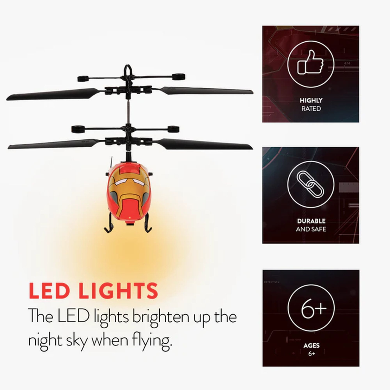 Marvel Iron Man 2CH IR Helicopter