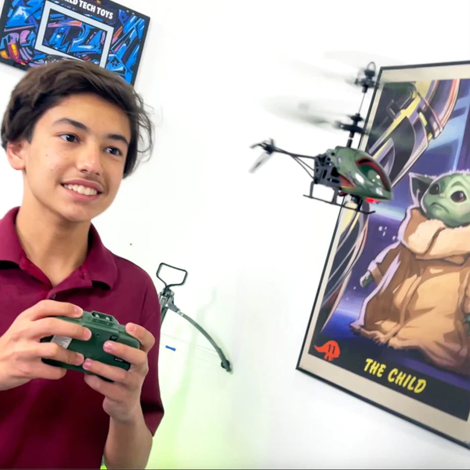 Star Wars The Mandalorian Boba Fett 2CH IR Hélicoptère