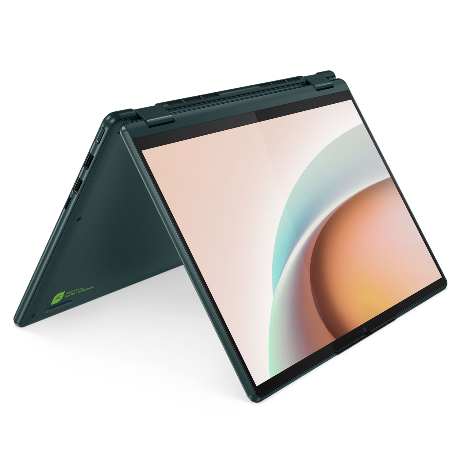 Lenovo Yoga 6 Laptop, 13.3" IPS Touch 60Hz 60Hz, Ryzen 7 7730U, AMD Radeon, 16GB, 1TB, Win 11 Home