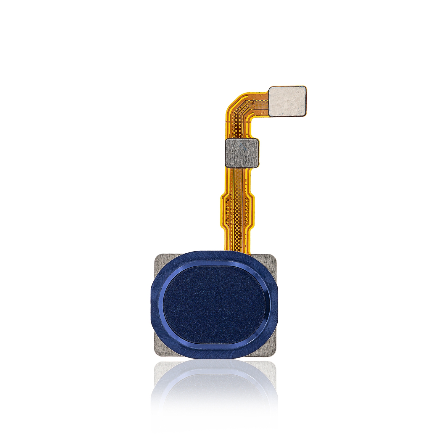 Replacement Fingerprint Reader With Flex Cable Compatible For Samsung Galaxy A20s (A207 / 2019) (Blue)