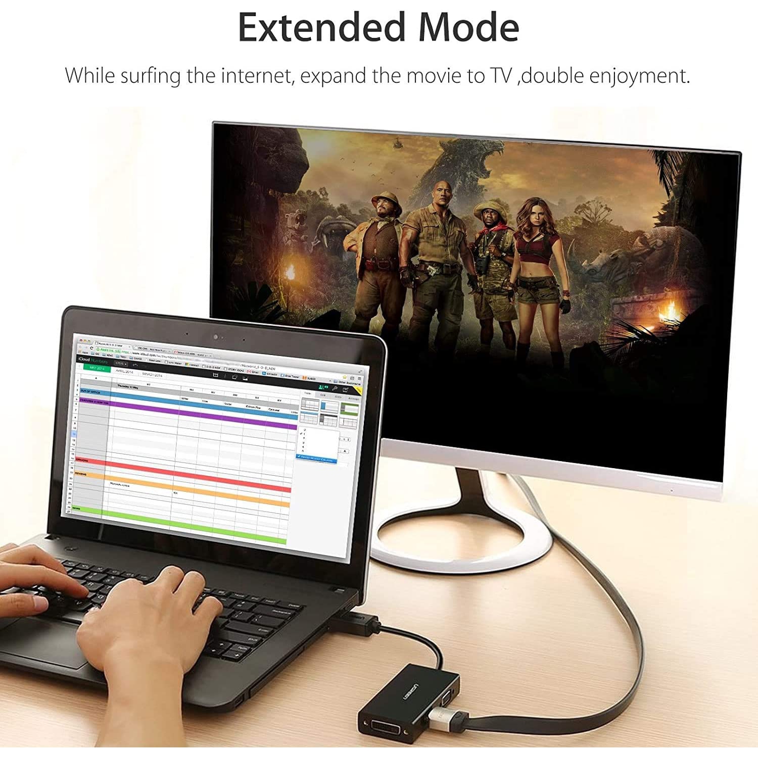 Display Port to VGA, Gold-Plated DisplayPort to VGA Converter Adapter for Computer, Desktop, Laptop, PC, Monitor, Projector, HDTV, HP, Lenovo, Dell,