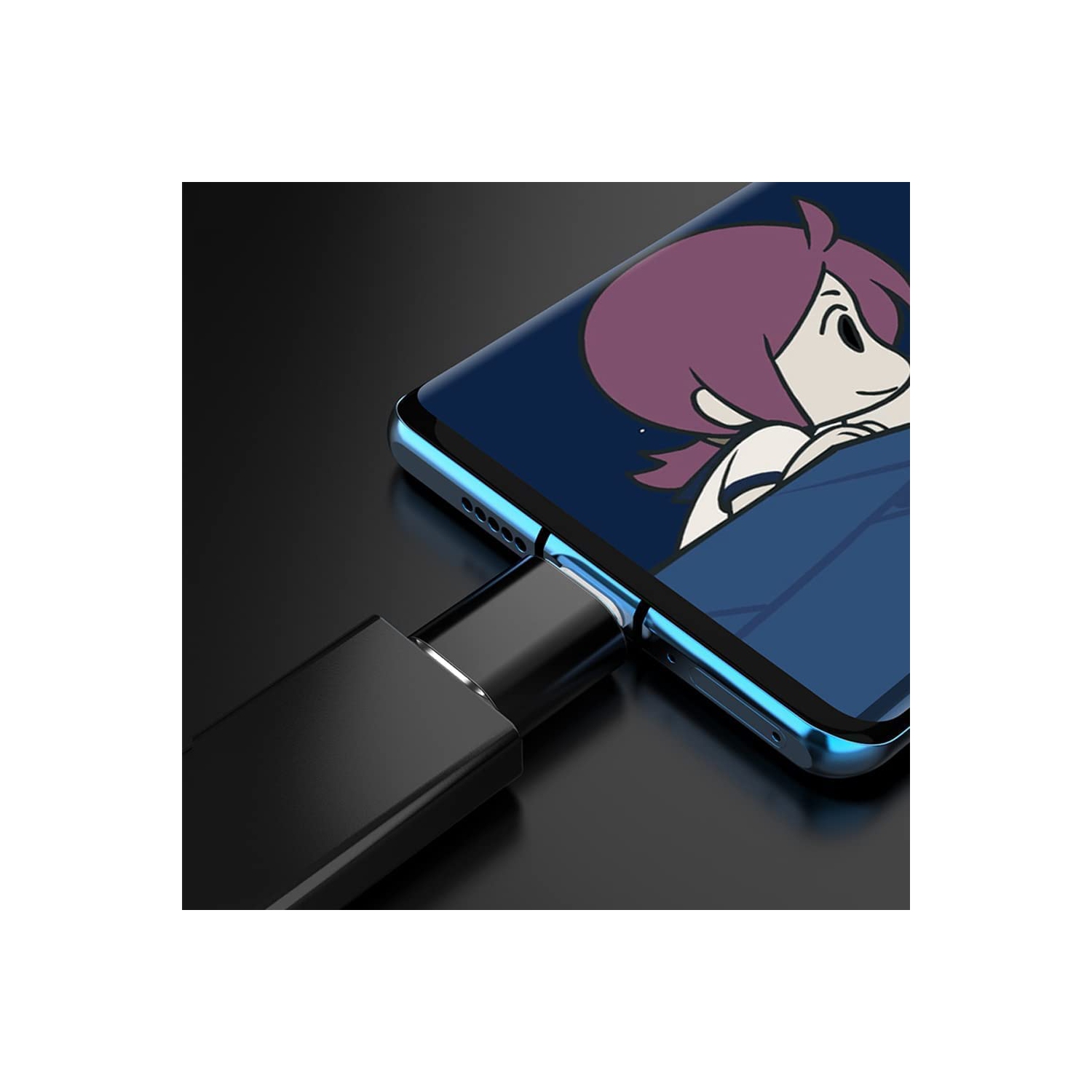 Paquet de 2 adaptateurs USB de type C à USB 3.0 femelle OTG pour MacBook Pro, MacBook Air 2020, iPad Pro 2020 et autres appareils de type C.