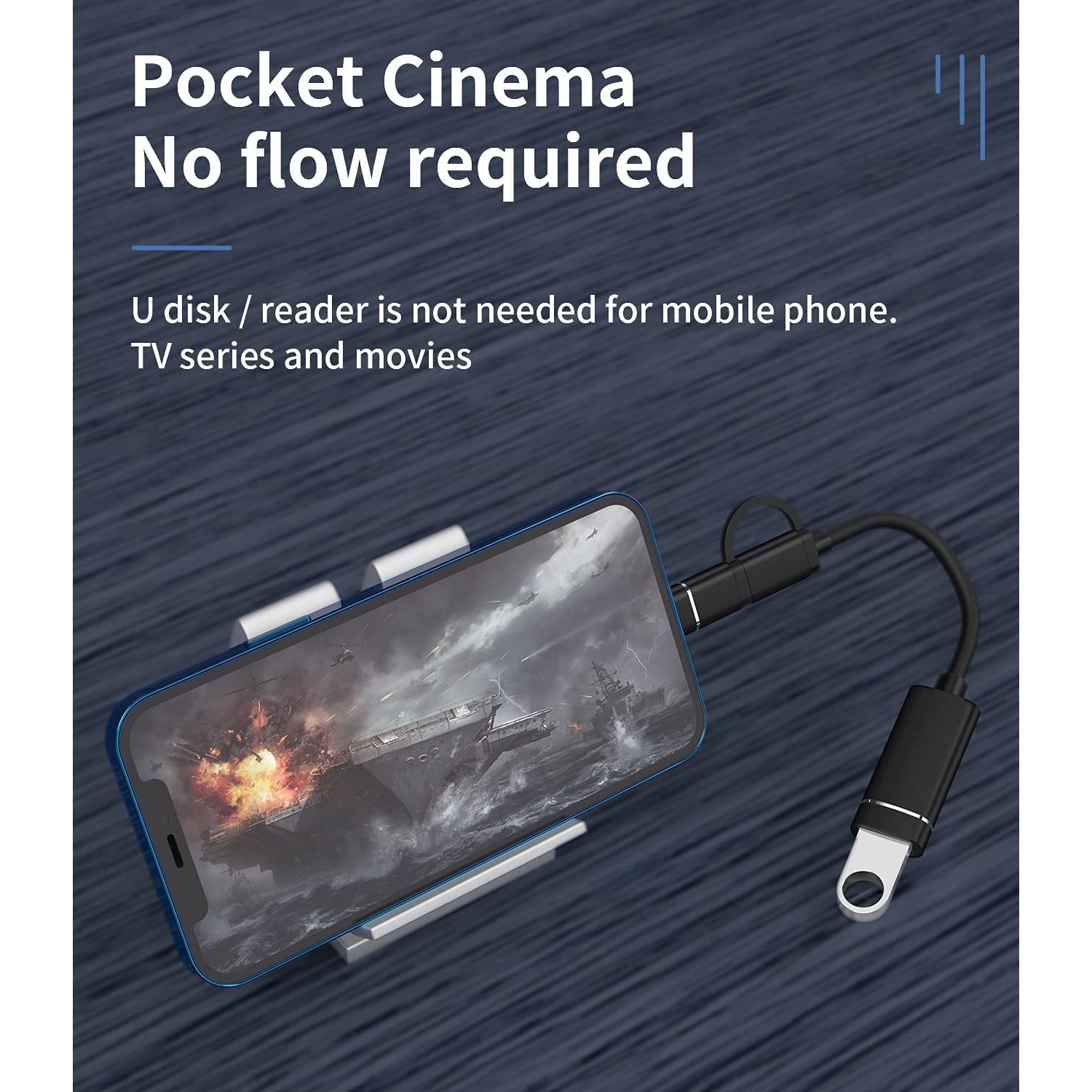 OTG Cable USB A Female to USB C Lightning Male Adapter Type 3.0 Converter Thunderbolt Camera Port Cord Mouse Adaptador para Dongle for iPhone 13 11