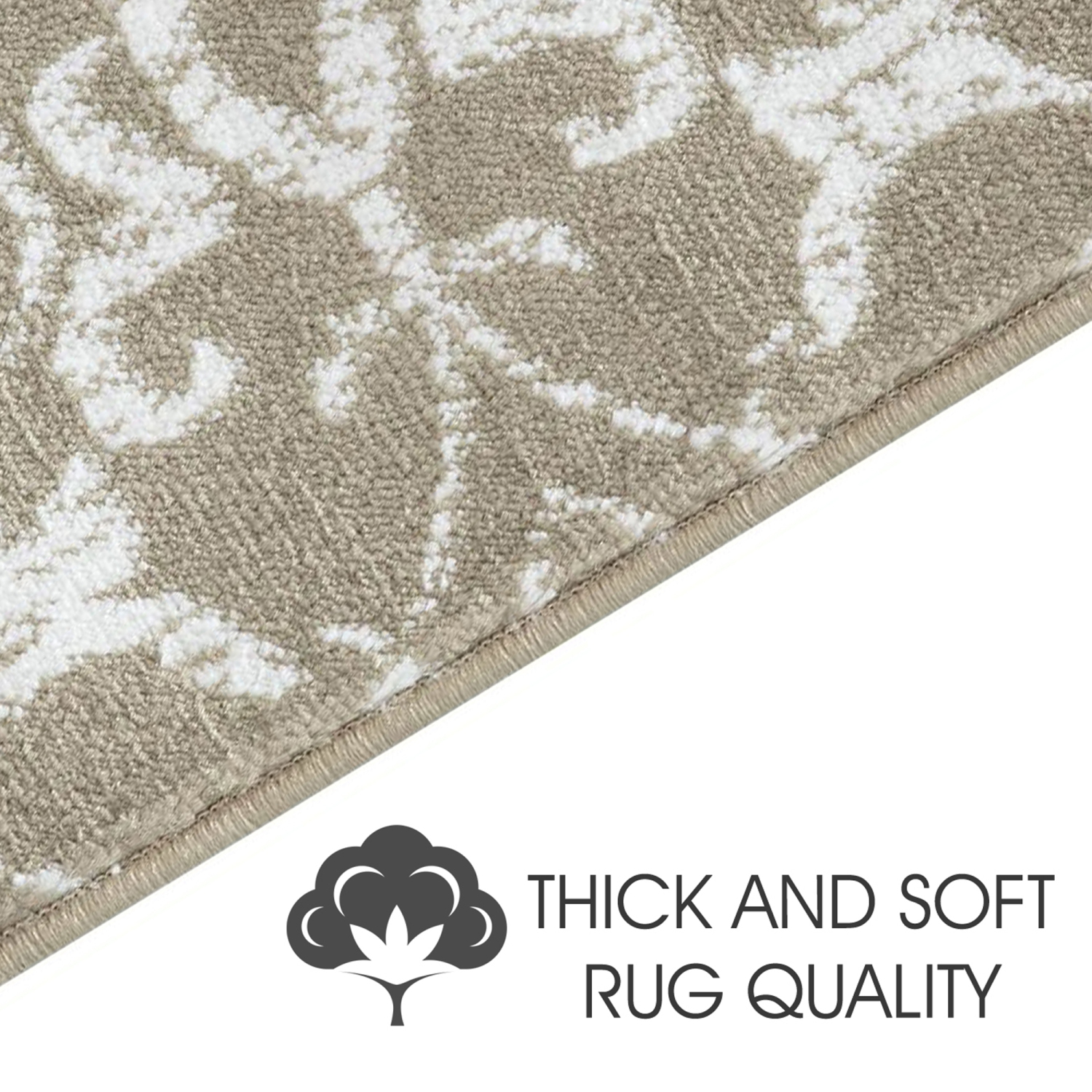 SussexHome Stair Treads - Carpet Strips for Indoor Stairs - Easy to Install with Double Adhesive Tape - Safe, 9" X 28" - 13-Pack - Beige