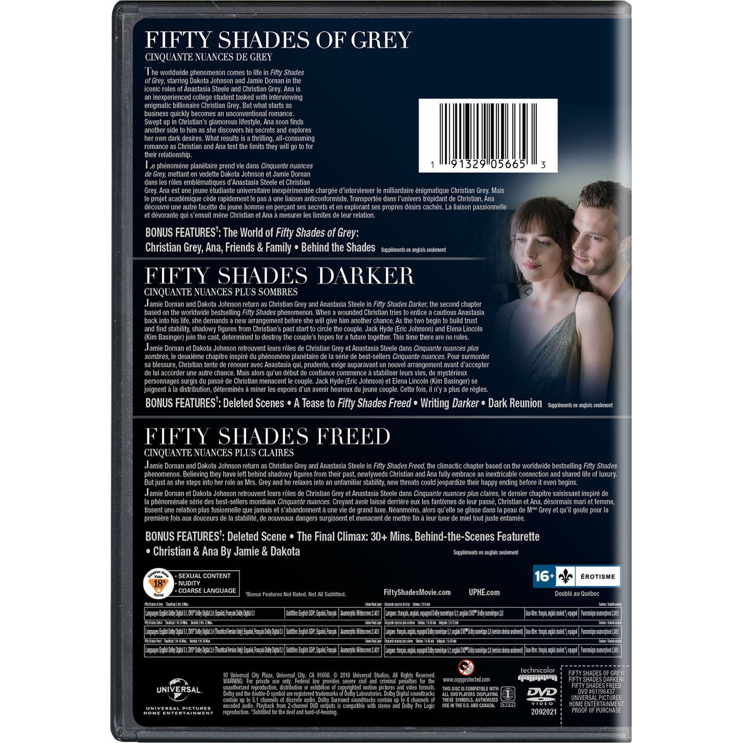 Fifty Shades: 3-Movie Collection