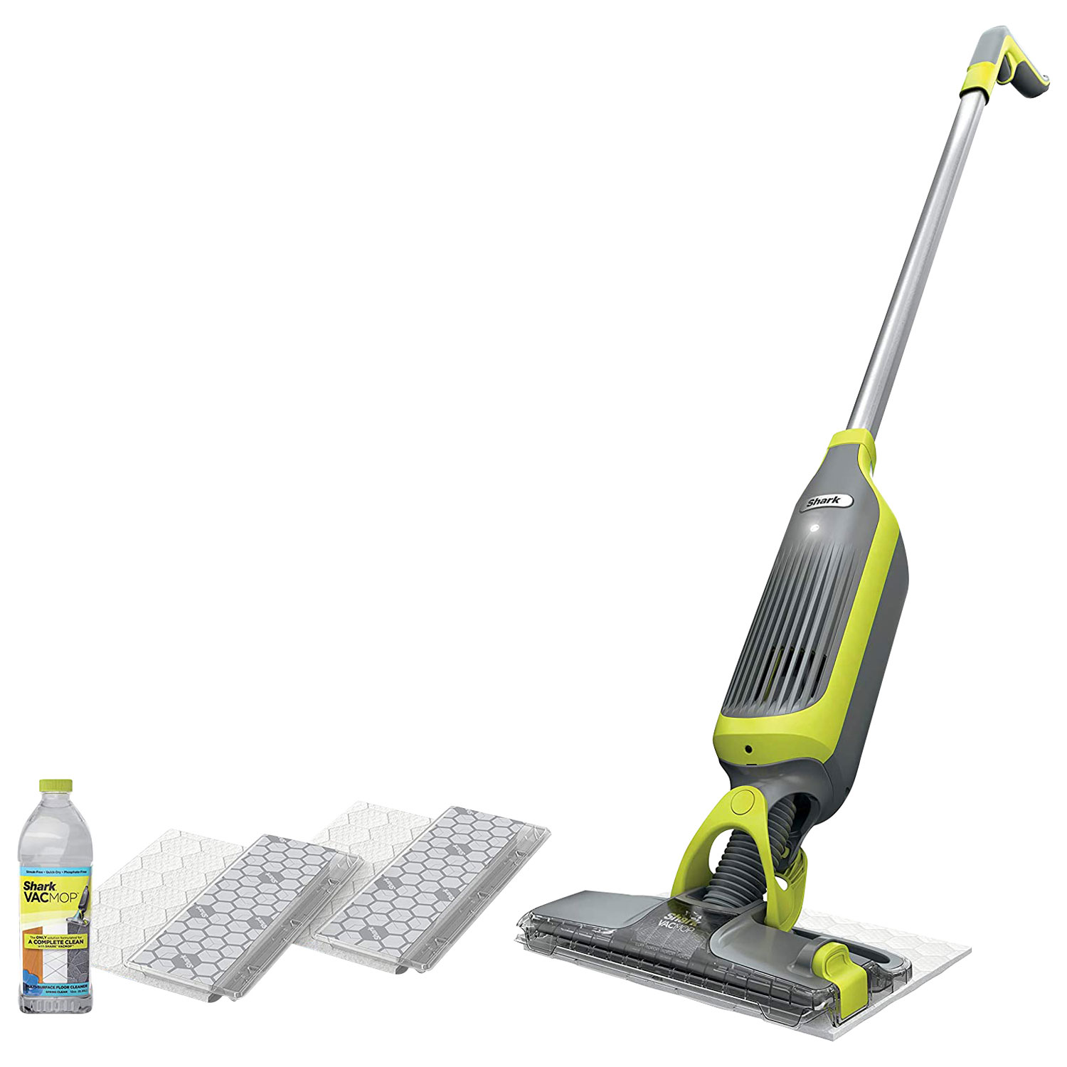 Aspirateur-balai et vadrouille sans fil VACMOP de Shark - Vert propre