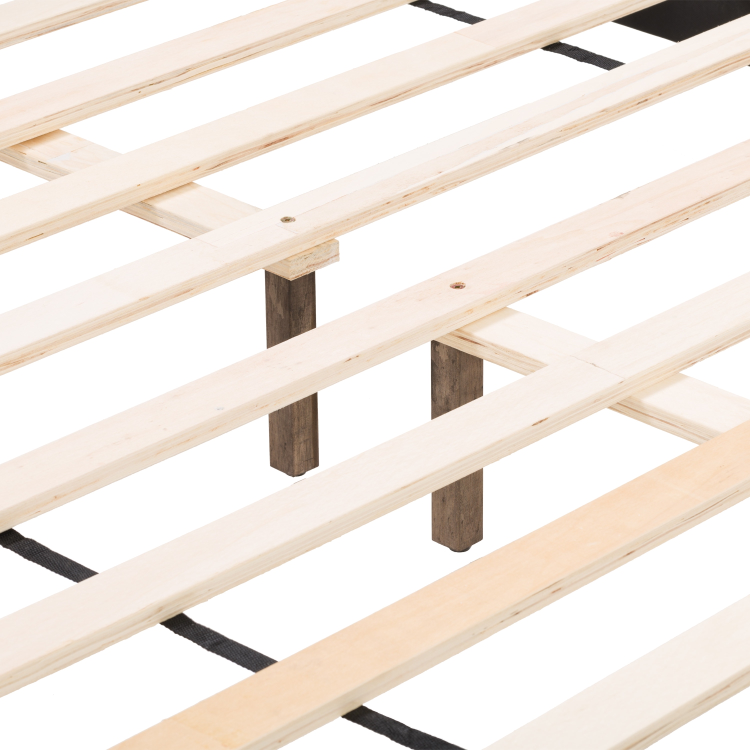 Lit en tissu capitonné Ellery de CorLiving - lit double