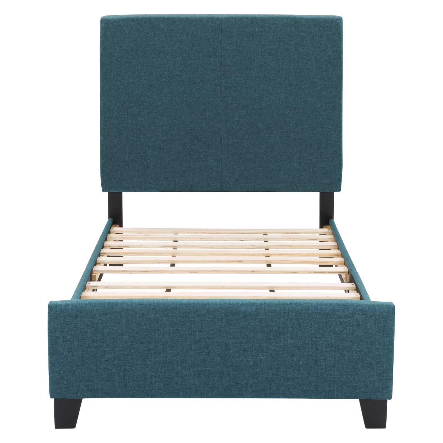 Lit recouvert de tissu Juniper de CorLiving, lit simple