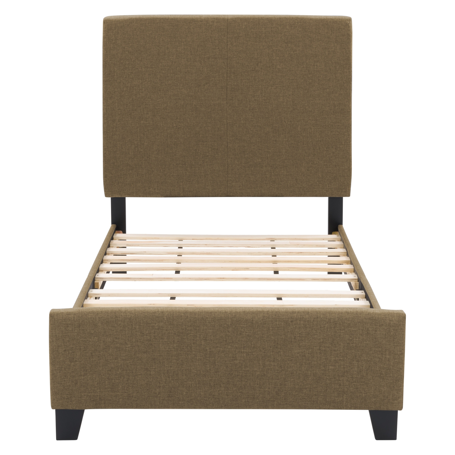 CorLiving Juniper Fabric Upholstered Bed, Single