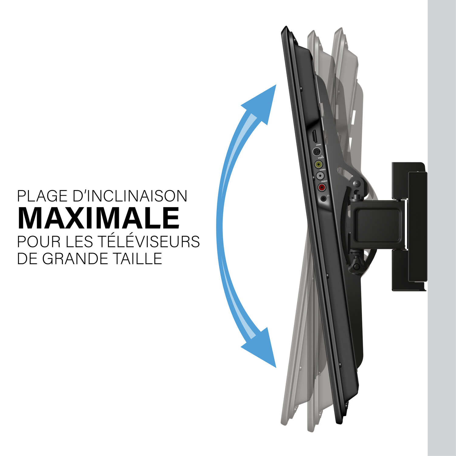 SANUS Accents 32" - 85" Extendable Tilting TV Wall Mount