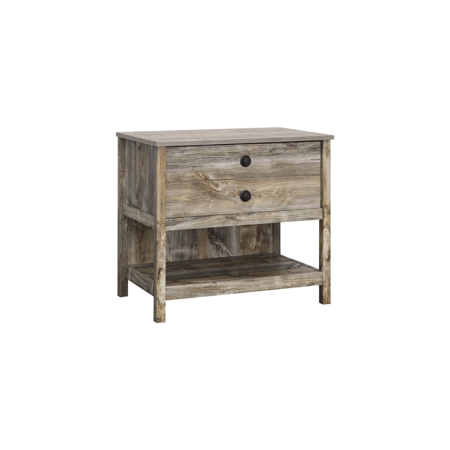 Sauder Granite Trace Engineered Wood Lateral File in Rustic Cedar/Brown