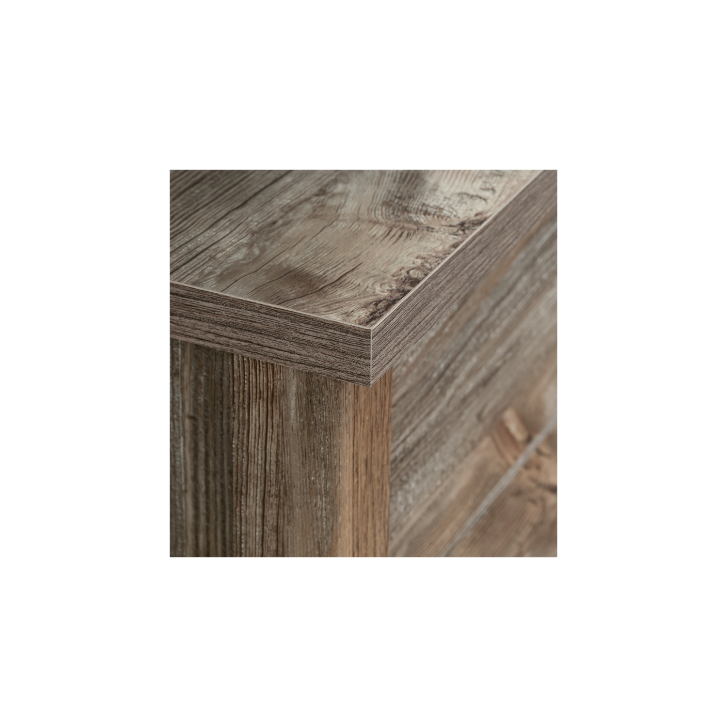 Sauder Granite Trace Engineered Wood Lateral File in Rustic Cedar/Brown