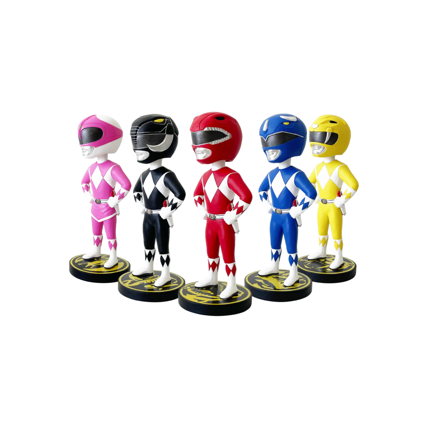 Power Rangers Bobblehead Set