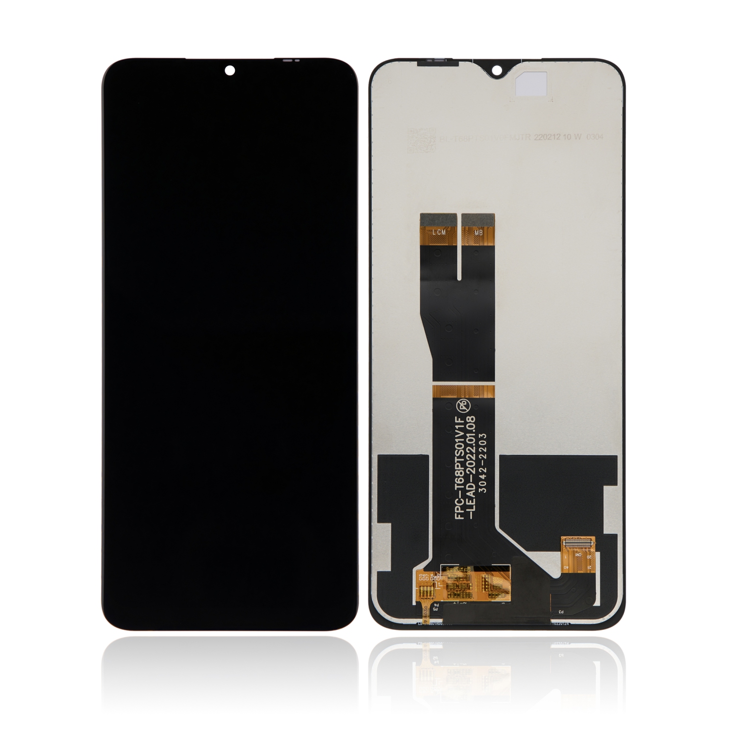 Refurbished (Excellent) - Replacement LCD Assembly Without Frame Compatible With T-Mobile Revvl 6 Pro (All Colors)