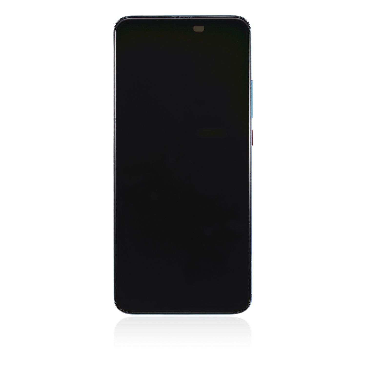 Remis à neuf – écran DELO de remplacement avec cadre compatible avec Xiaomi Poco F2 Pro (Bleu néon)