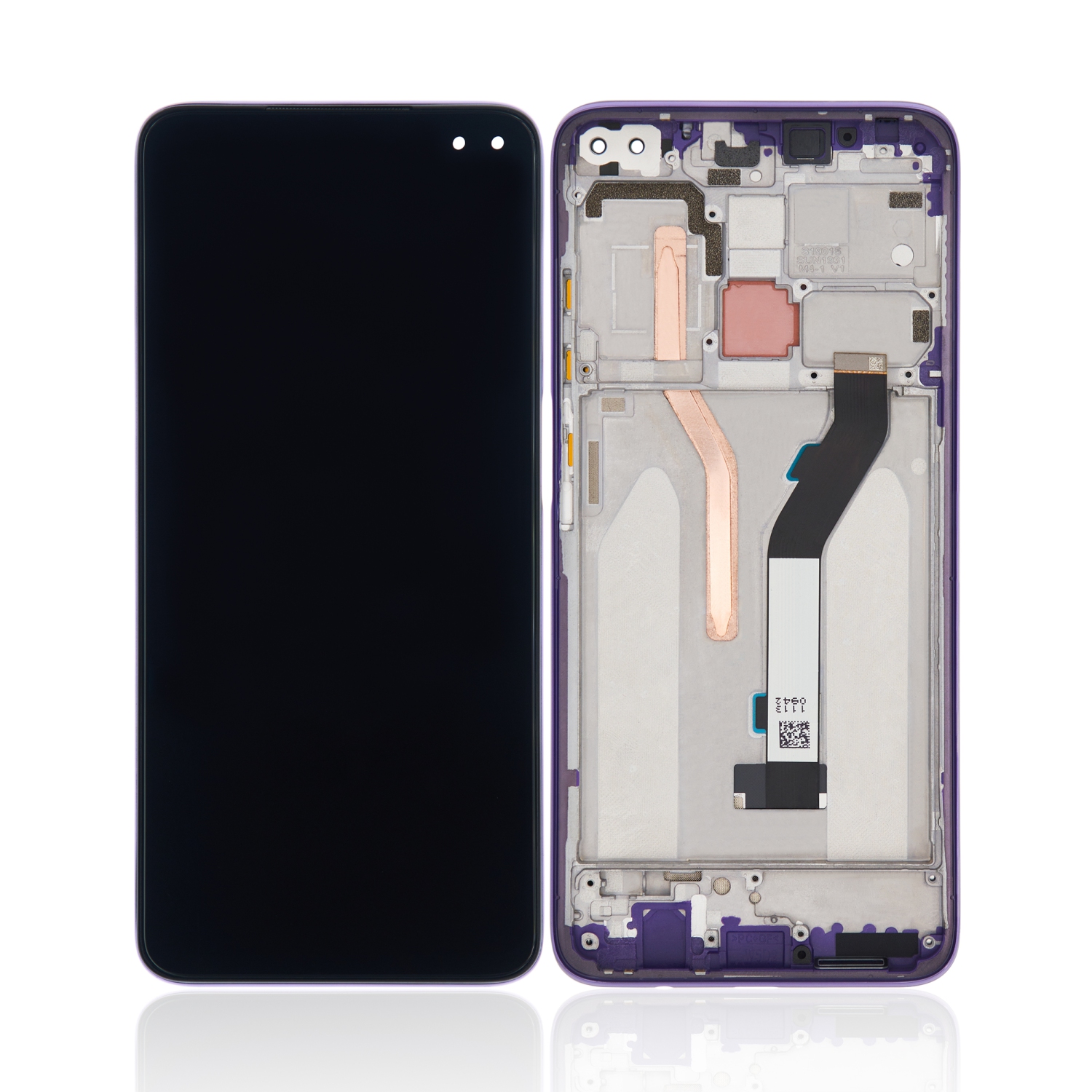 Replacement LCD Assembly With Frame Compatible With Xiaomi Redmi K30 4G / Poco X2 (Refurbished) (Purple)