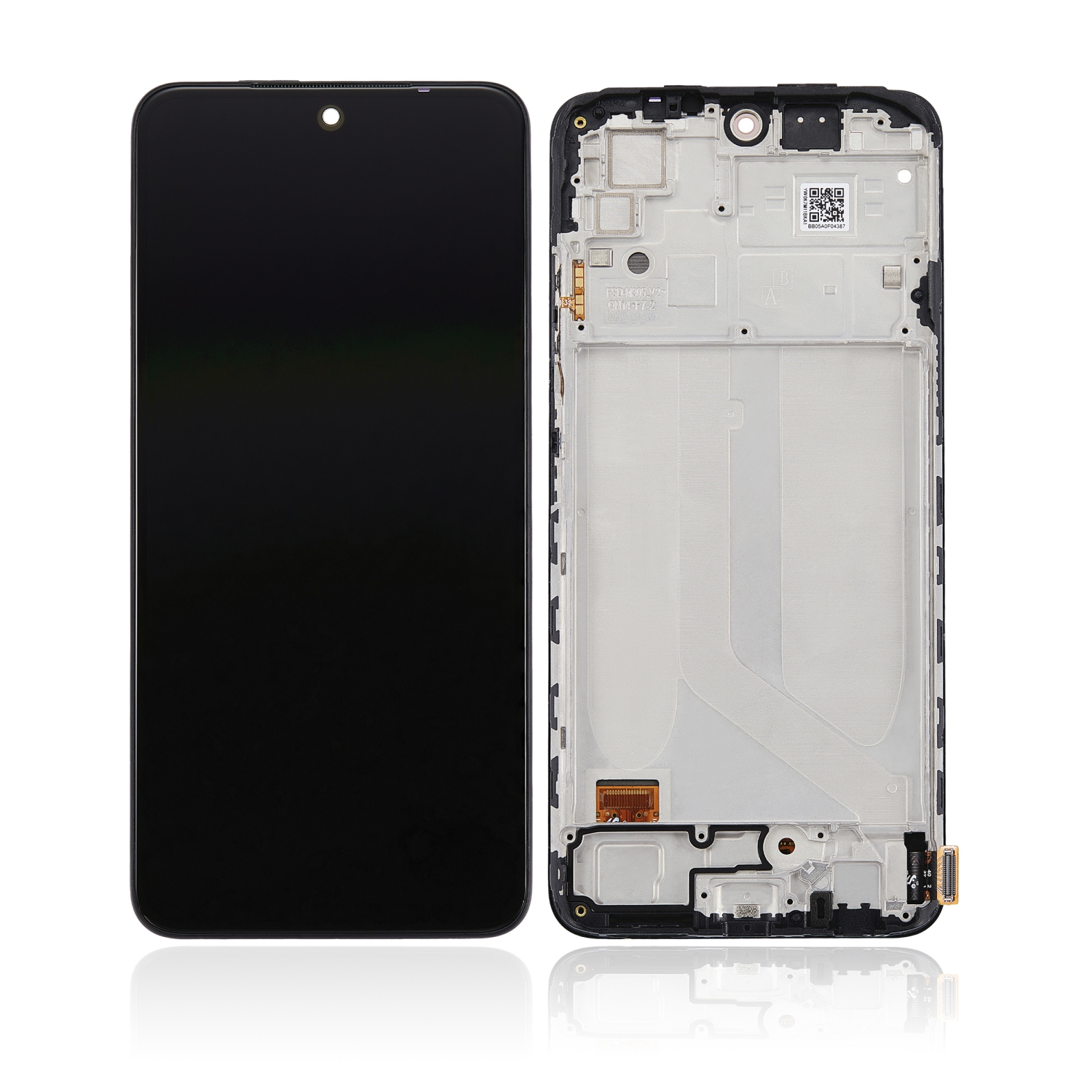 Replacement OLED Assembly With Frame Compatible With Xiaomi Redmi Note 10 4G / Redmi Note 10S (Aftermarket Plus) (All Colors)