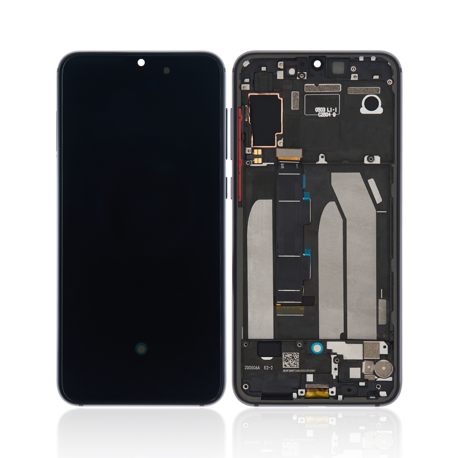 Refurbished (Excellent) - Replacement OLED Assembly With Frame Compatible With Xiaomi Mi 9 SE (Gray)