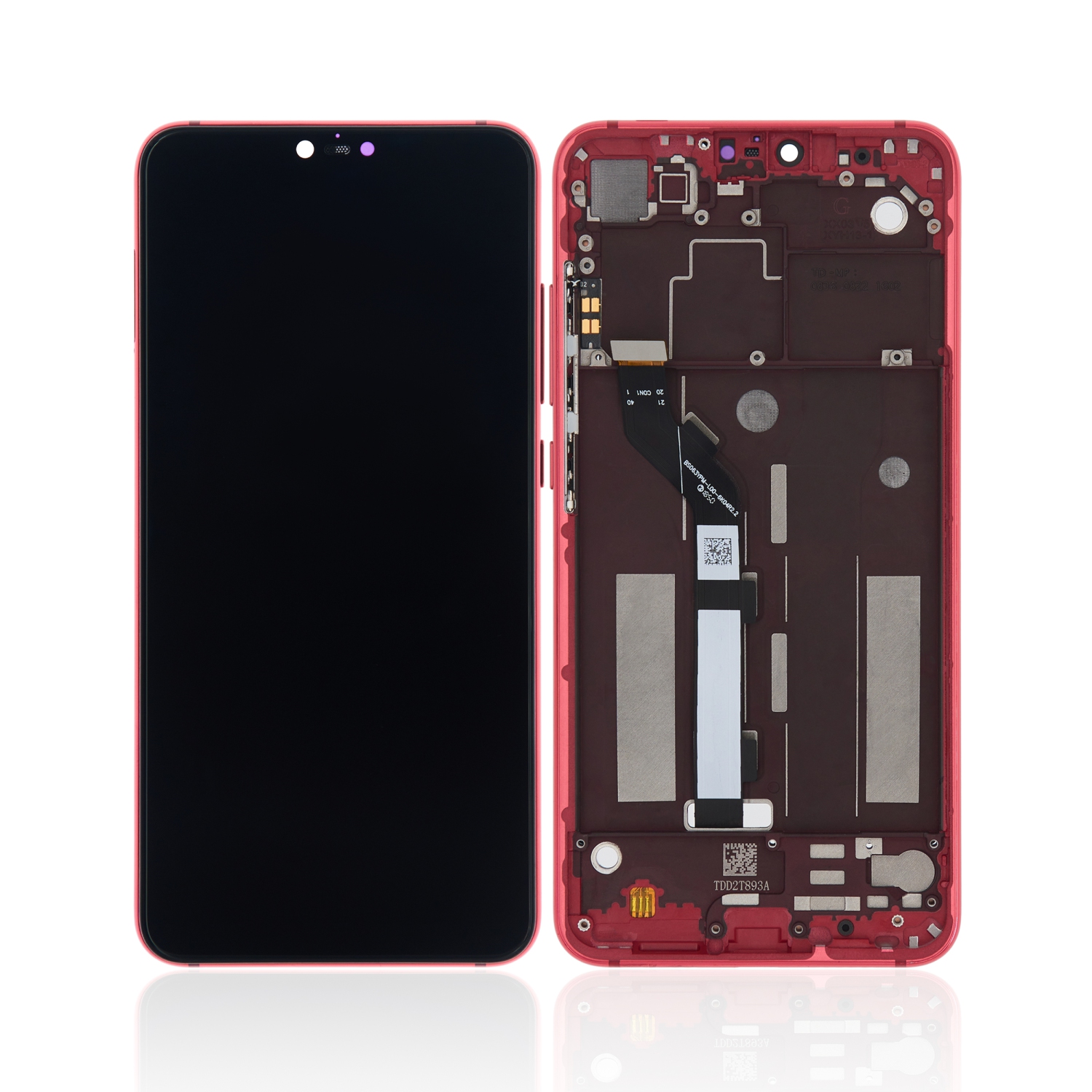Refurbished (Excellent) - Replacement LCD Assembly With Frame Compatible With Xiaomi Mi 8 Lite (Twilight Gold)