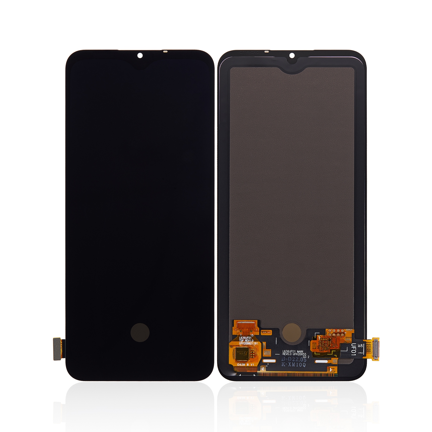 Replacement LCD Assembly Without Frame Compatible With Xiaomi Mi 10 Lite 4G / 5G (Aftermarket Plus) (All Colors)
