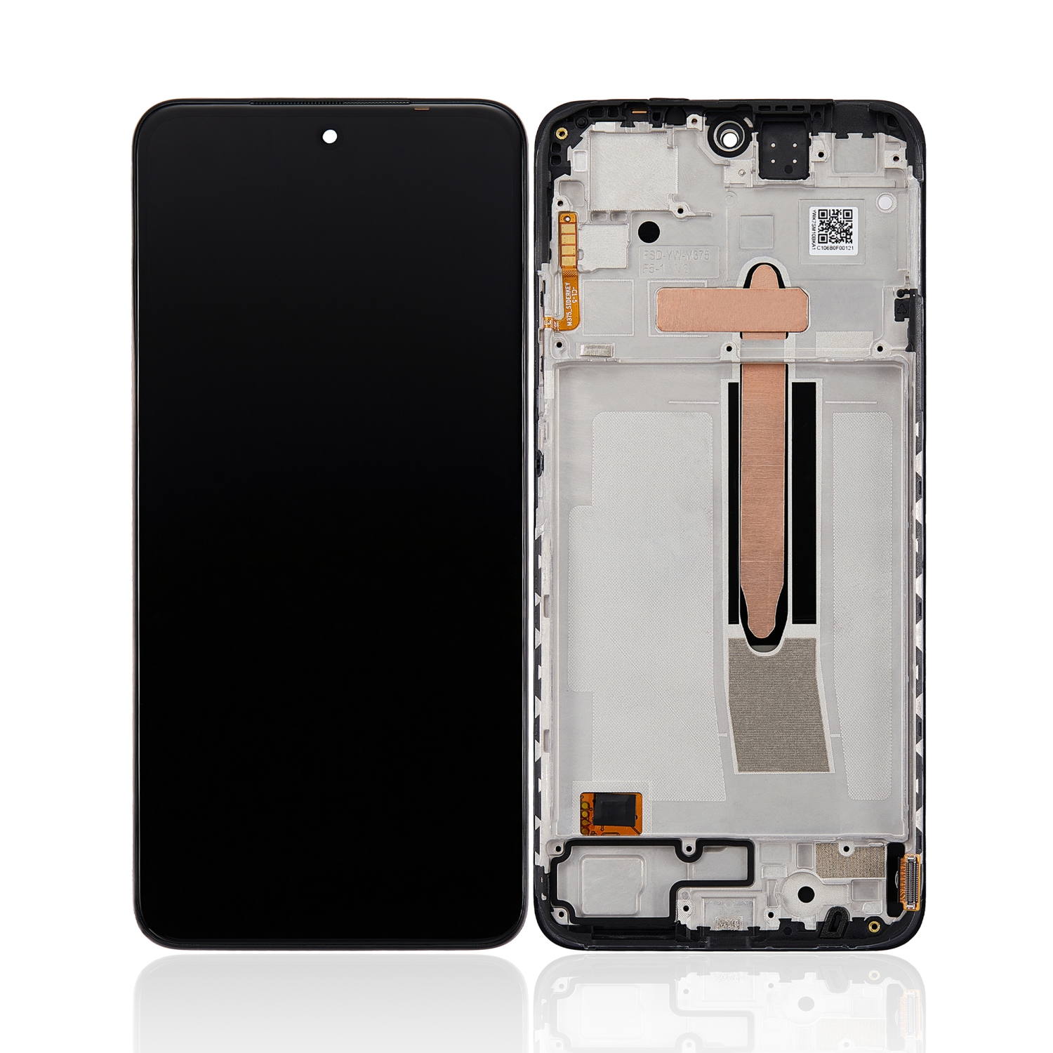 Replacement LCD Assembly With Frame Compatible With Xiaomi Redmi Note 11S 4G (Aftermarket: Incel) (All Colors)