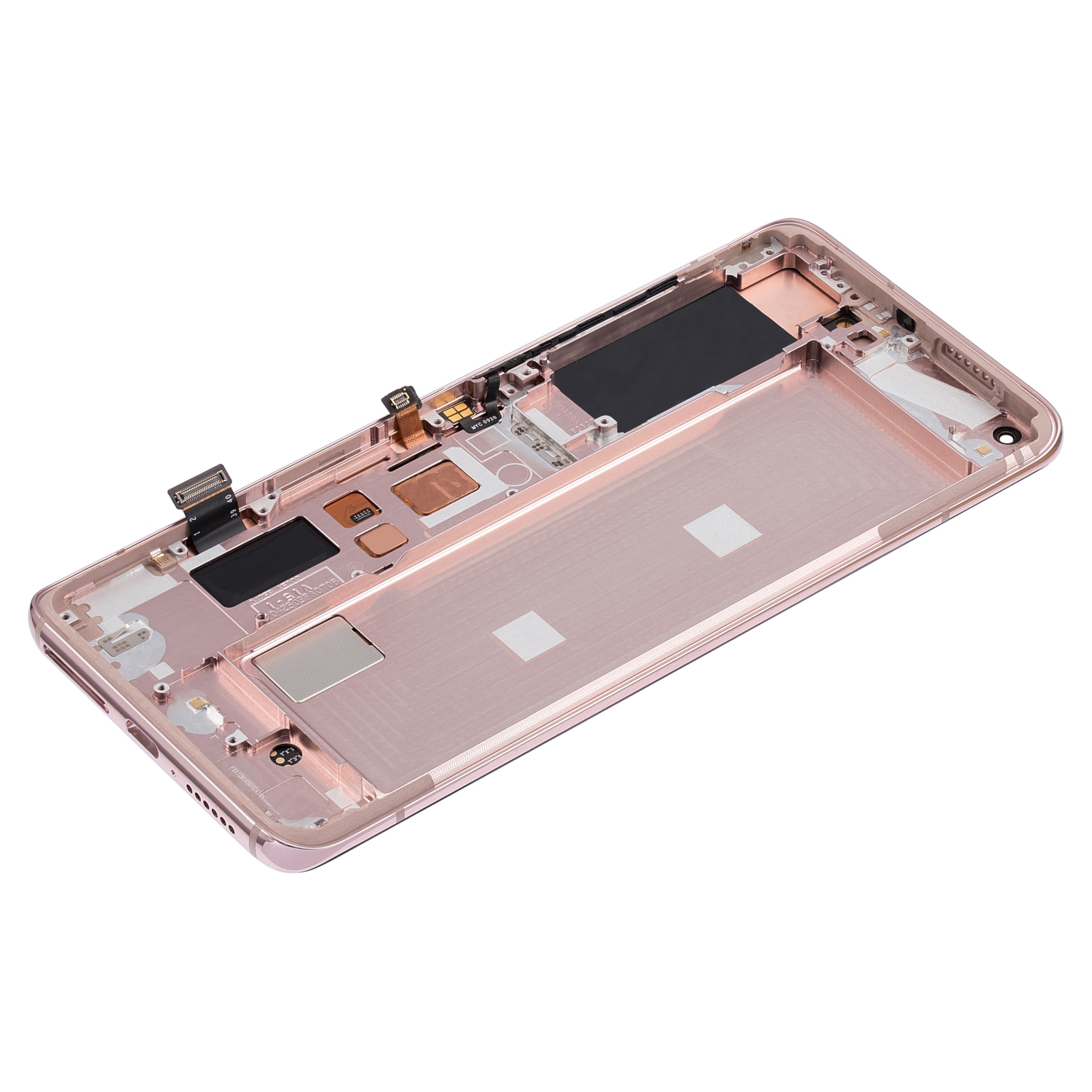 Refurbished - Replacement OLED Assembly With Frame Compatible With Xiaomi Mi 10 5G (Peach Gold)