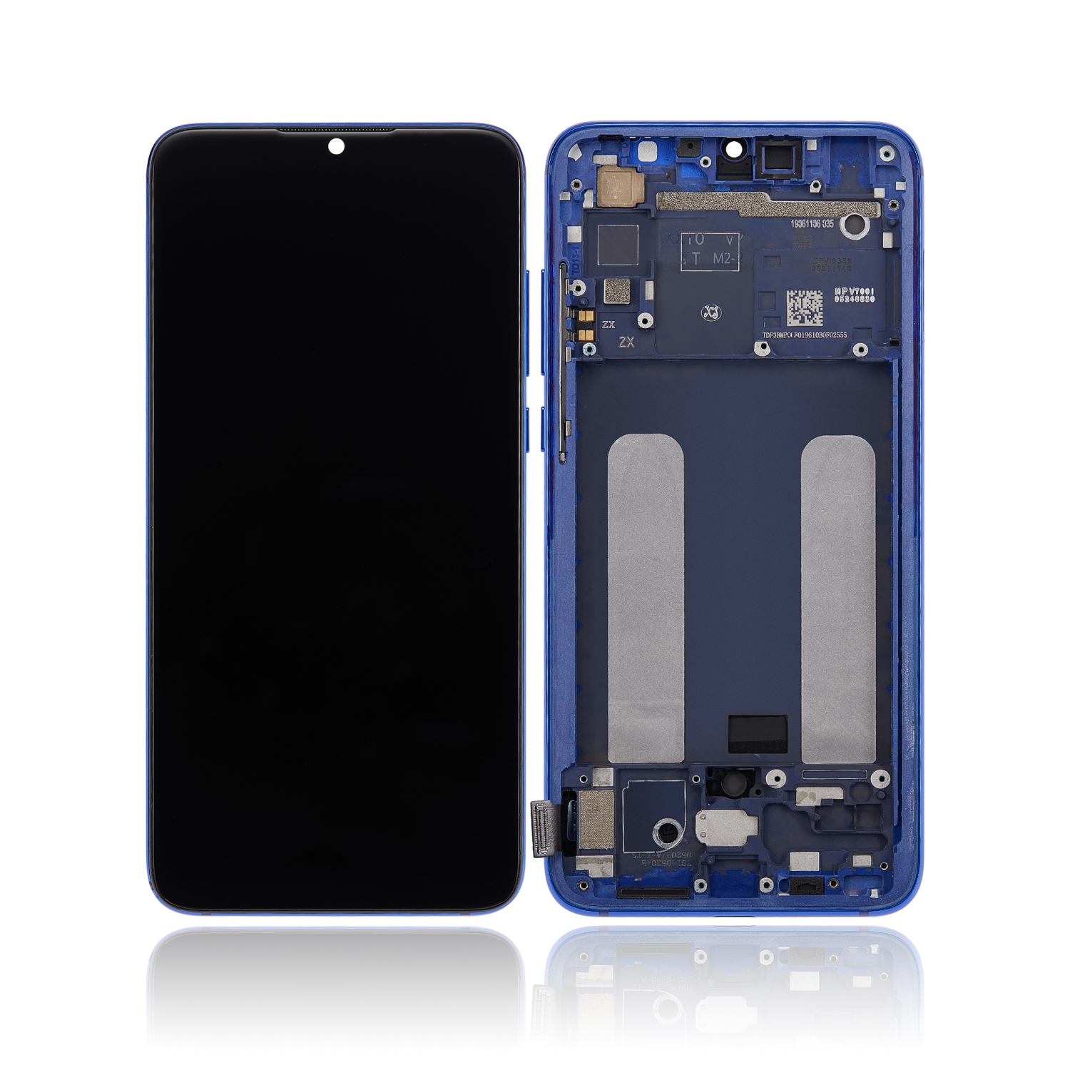 Replacement LCD Assembly With Frame Compatible With Xiaomi Mi 9 Lite / CC9 (Aftermarket: Incell) (Aurora Blue)