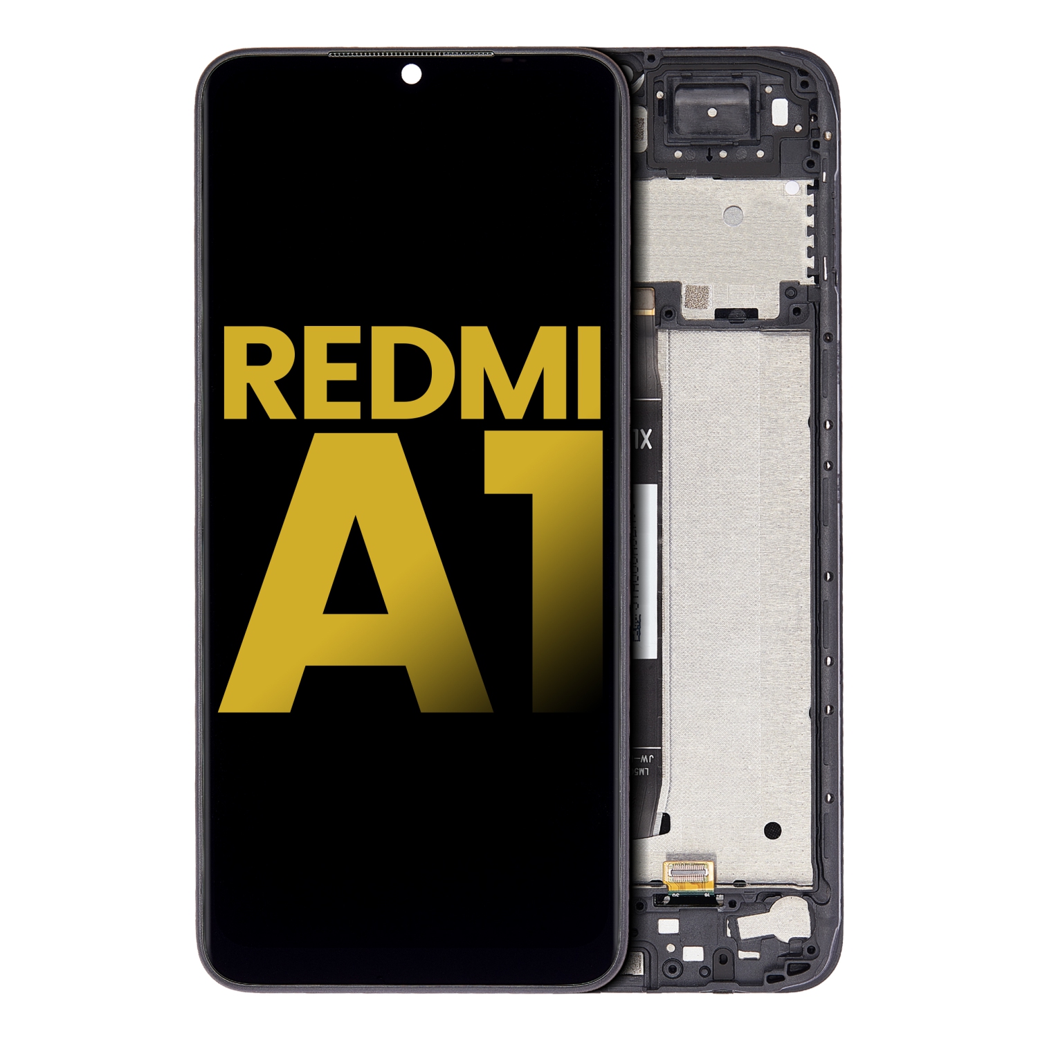 Refurbished - Replacement LCD Assembly With Frame Compatible With Xiaomi Redmi A1 (All Colors)