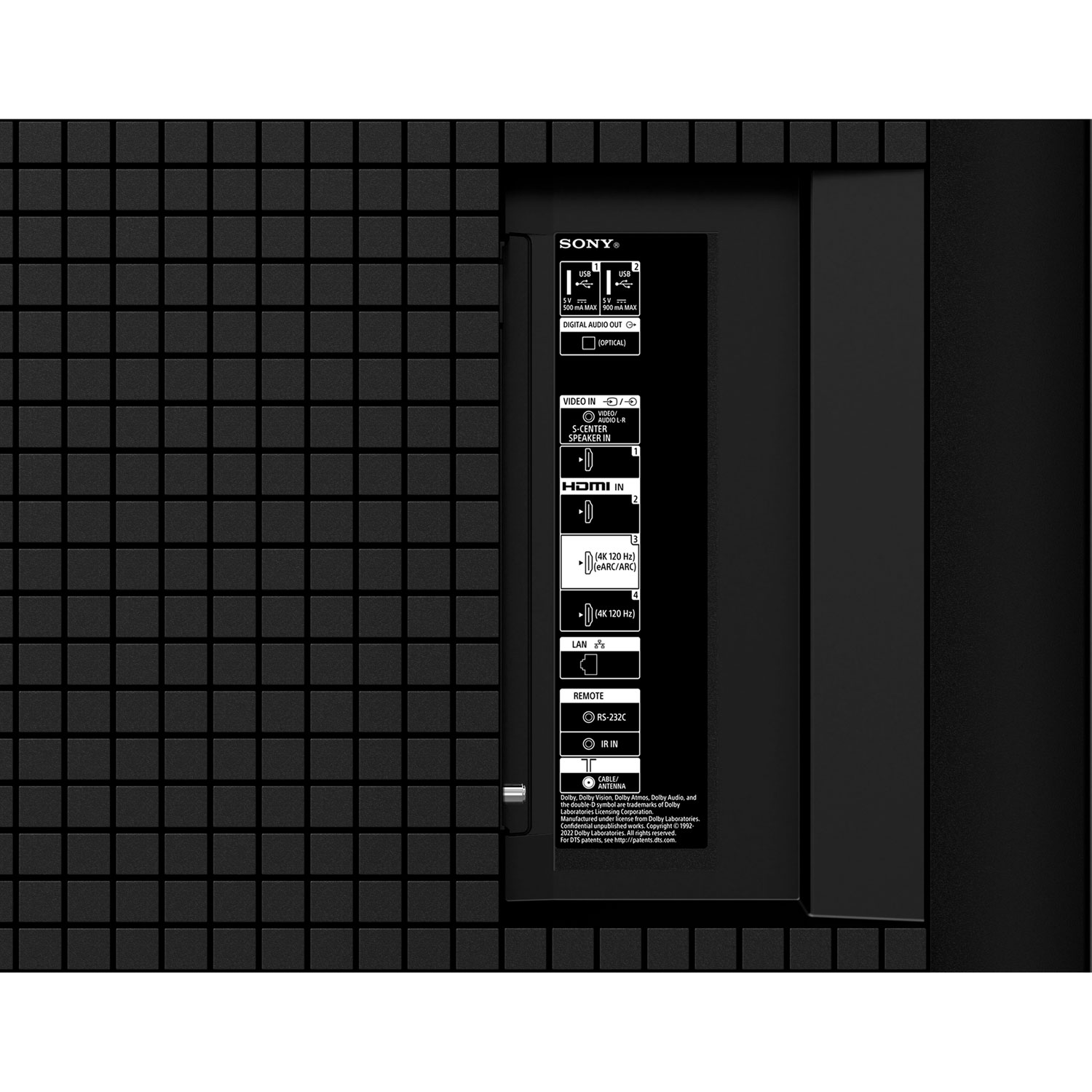 Téléviseur intelligent Google HDR DEL UHD 4K de 55 po Bravia XR série X90L de Sony