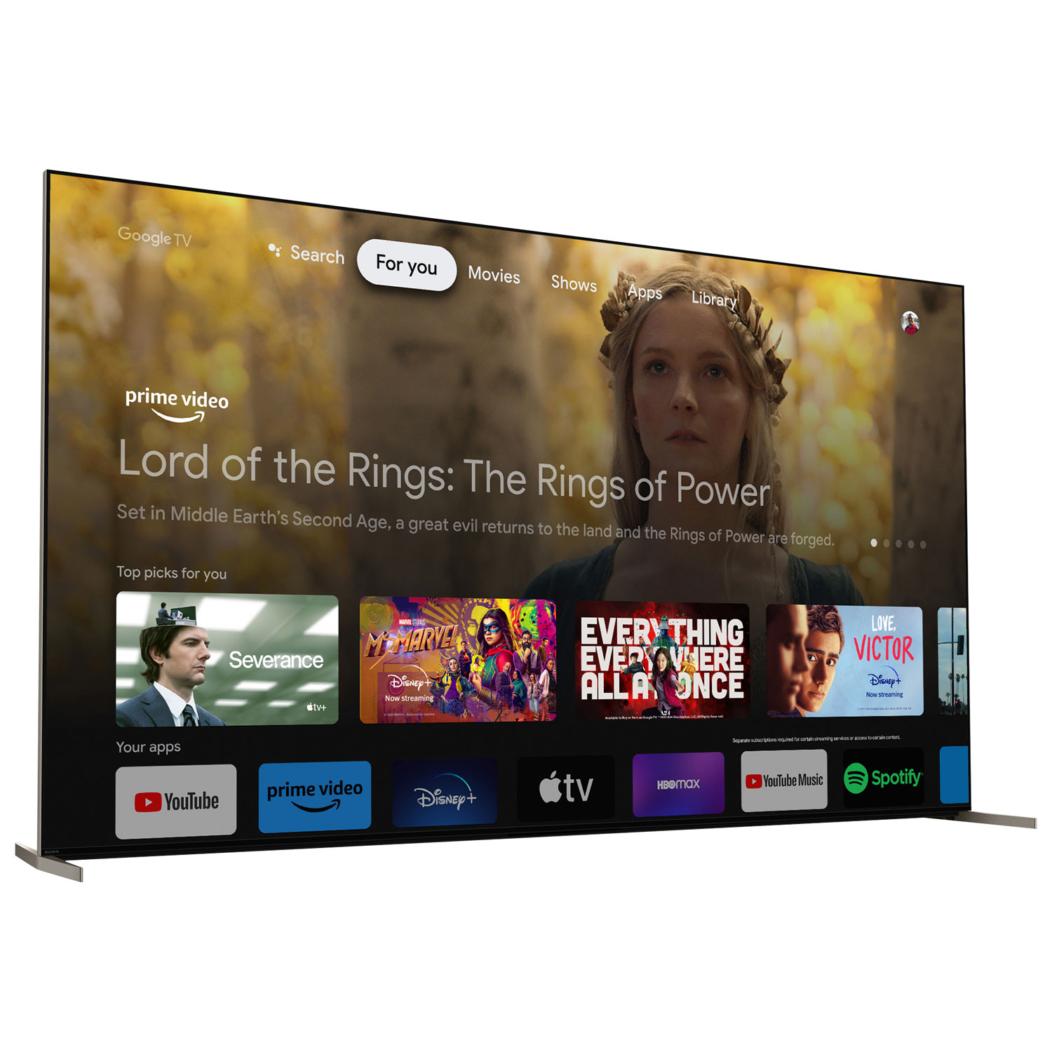 Téléviseur intelligent Google HDR miniDEL UHD 4K de 85 po de Sony - 2023