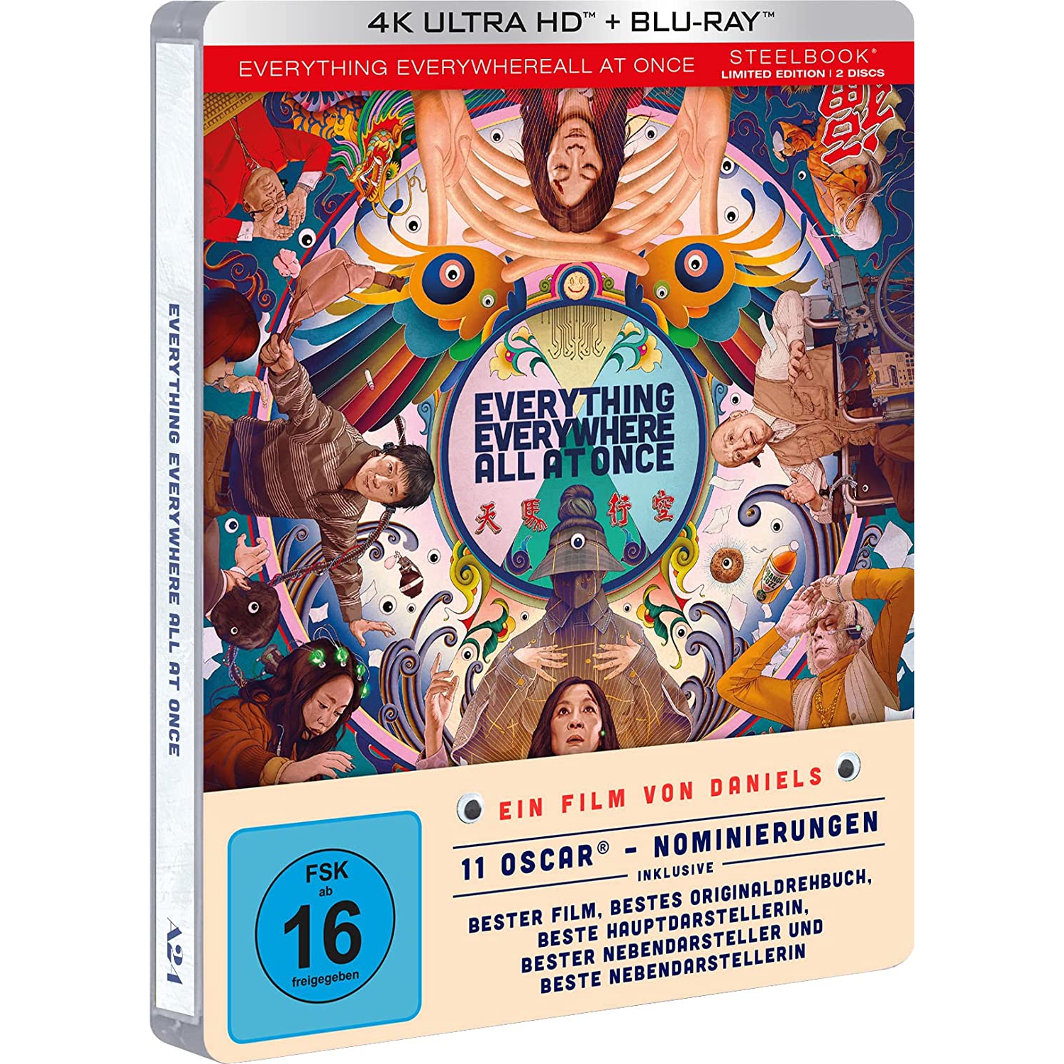 Everything Everywhere All At Once - Limited Edition Steelbook [4K Ultra HD] [Import]
