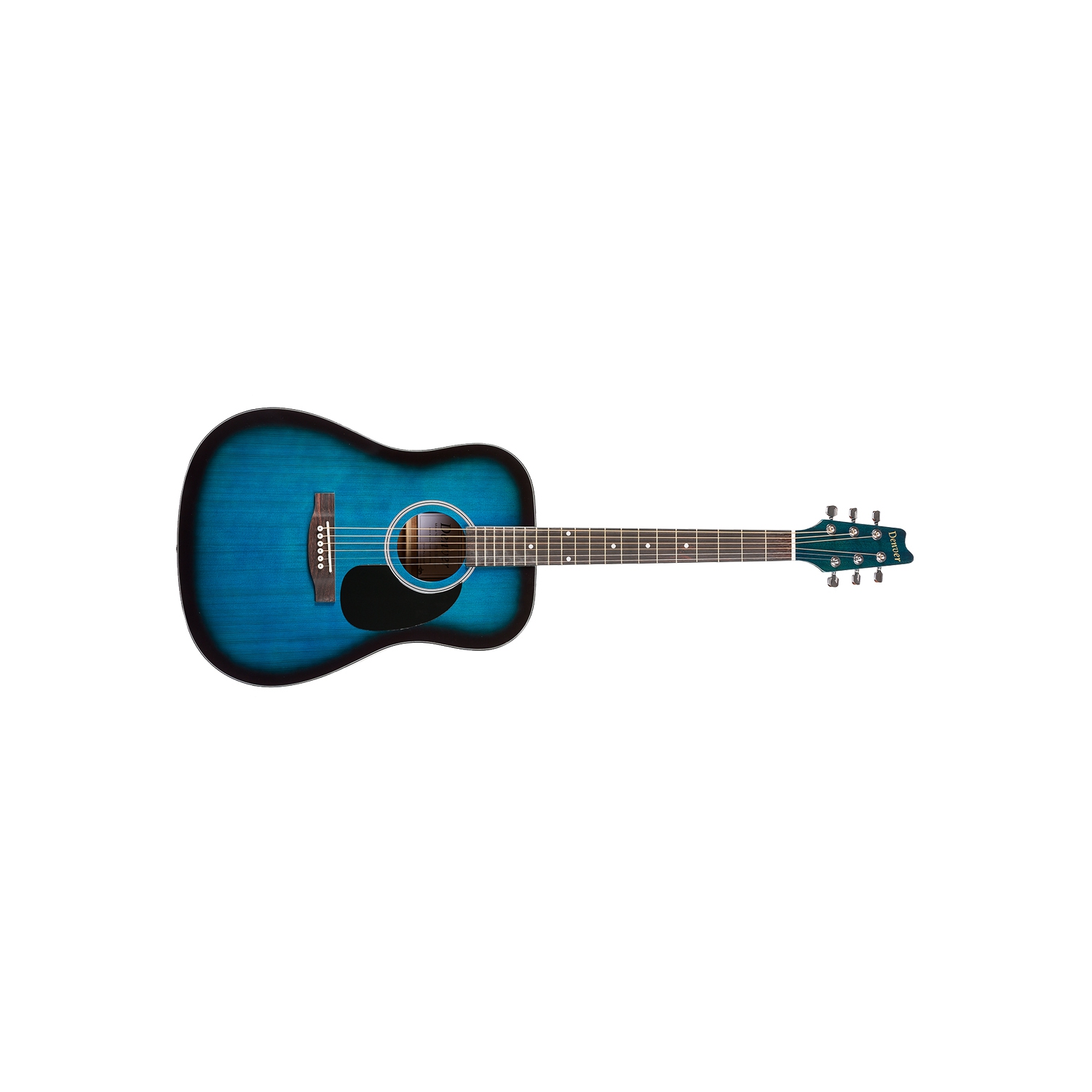 Denver Acoustic Guitar - Full Size - Blue
