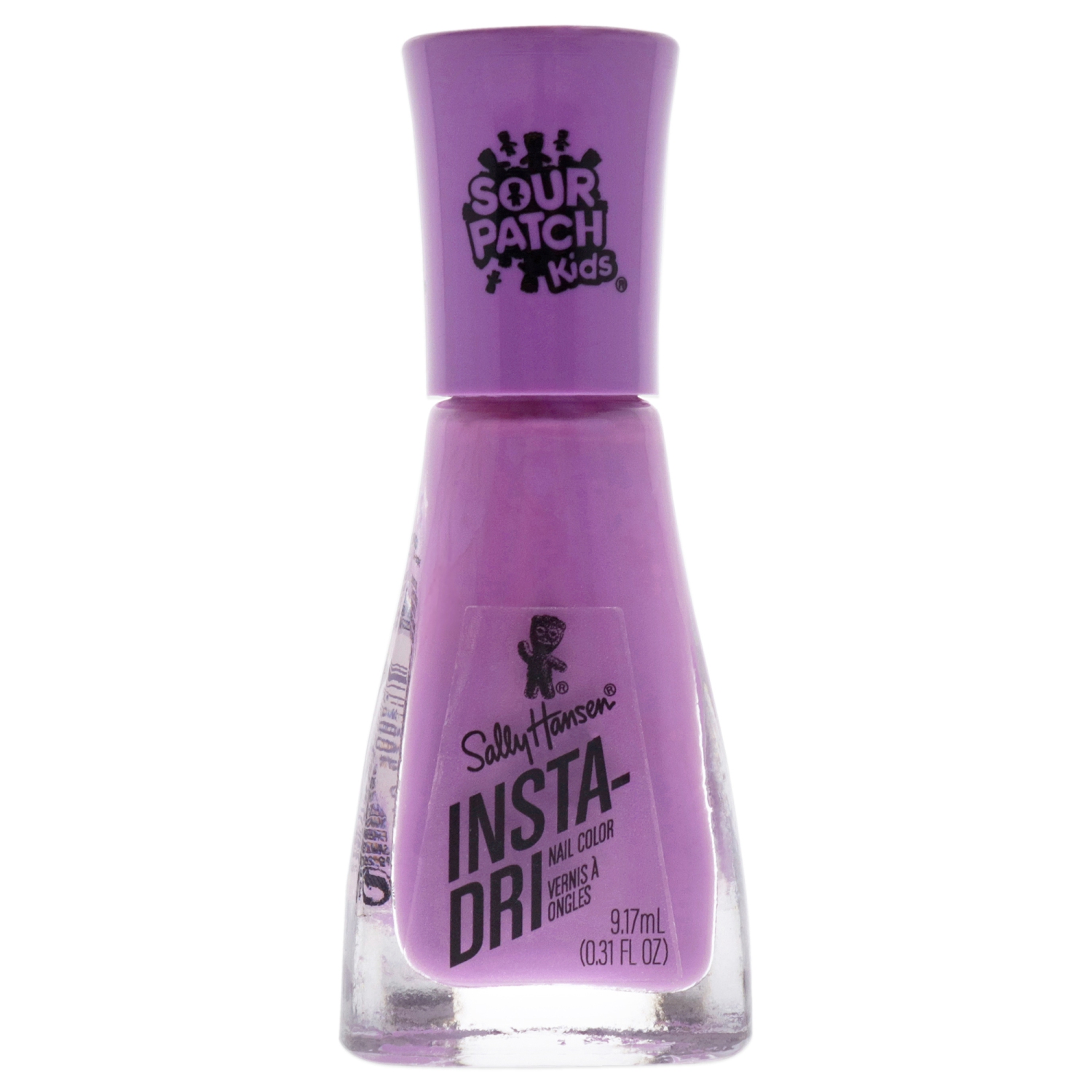 Insta-Dri Sour Patch Kids Nail Color - 680 R.I.Purple by Sally Hansen for Women - 0.31 oz Nail Polish