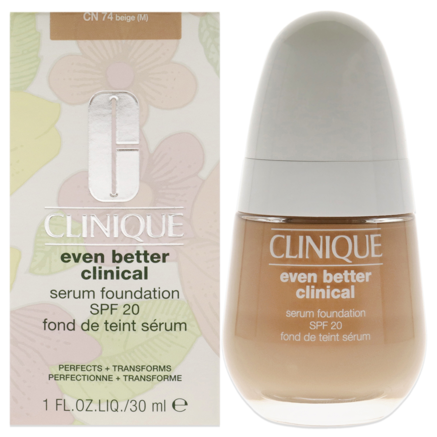 Even Better Clinical Serum Foundation SPF 20 - CN 74 Beige by Clinique for Women - 1 oz Foundation